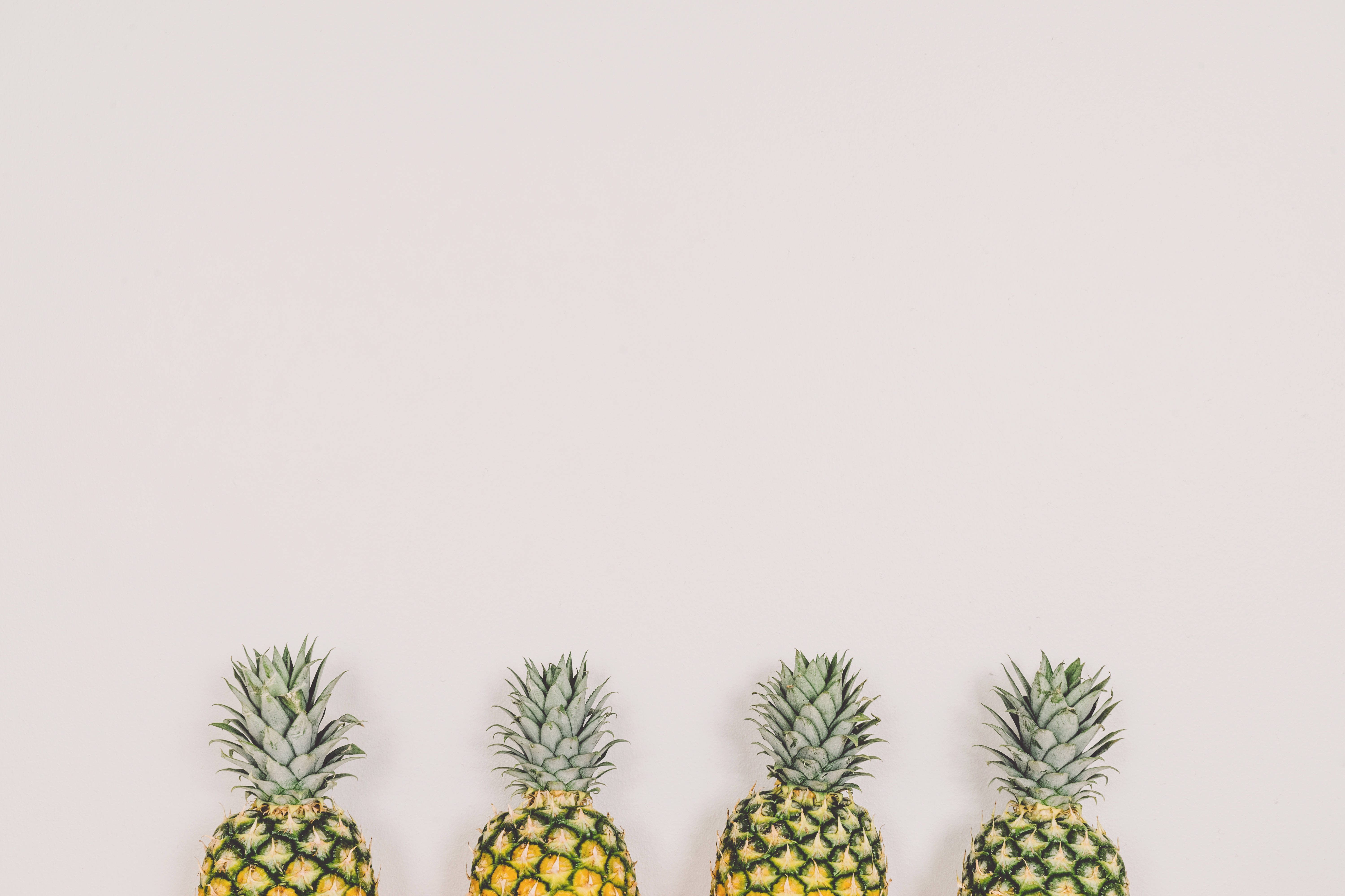 pineapples, summer mood, sunshine, 5K Desktop Wallpaper