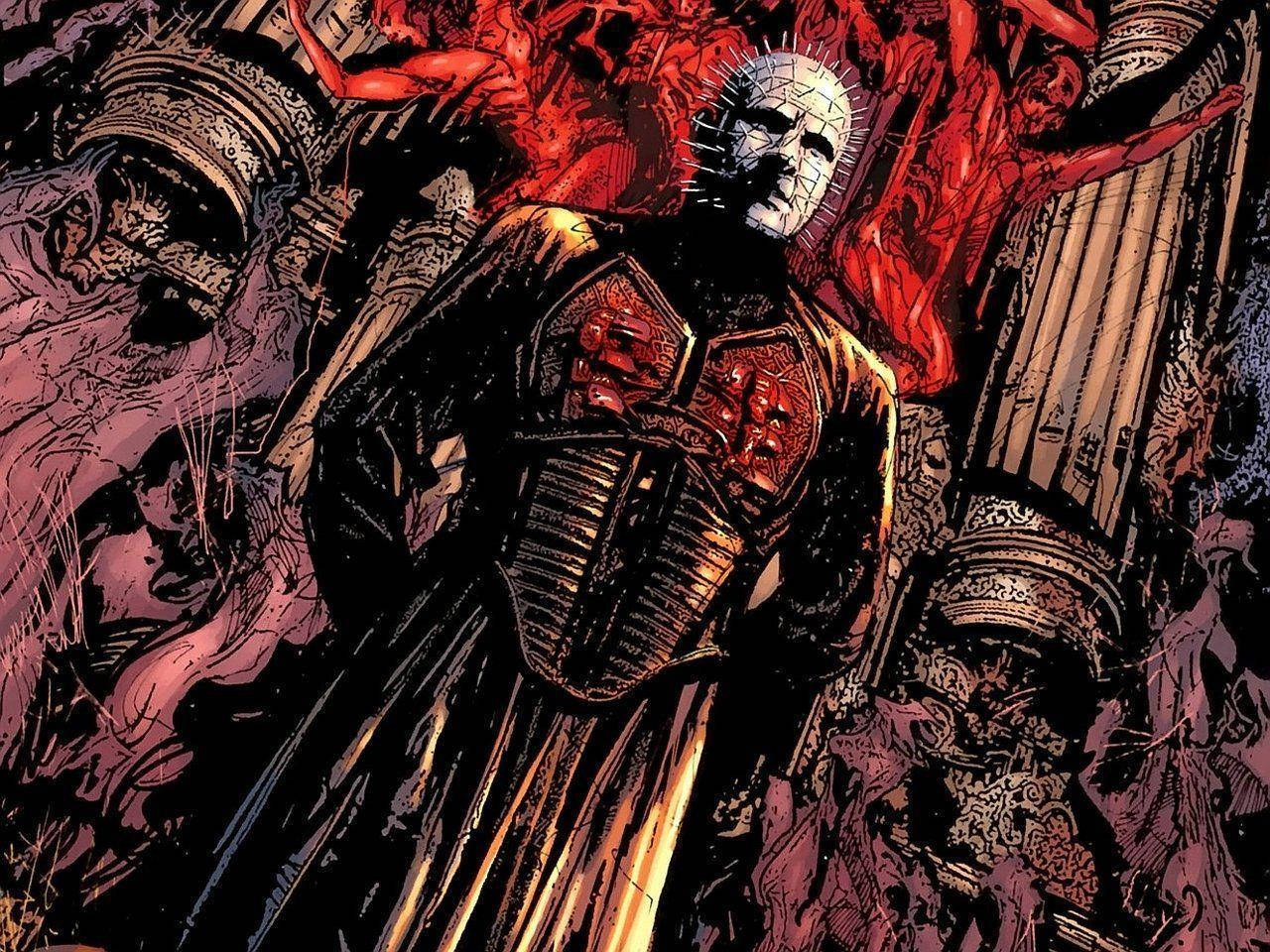 Pinhead, 1987, comic art, HD Desktop Wallpaper