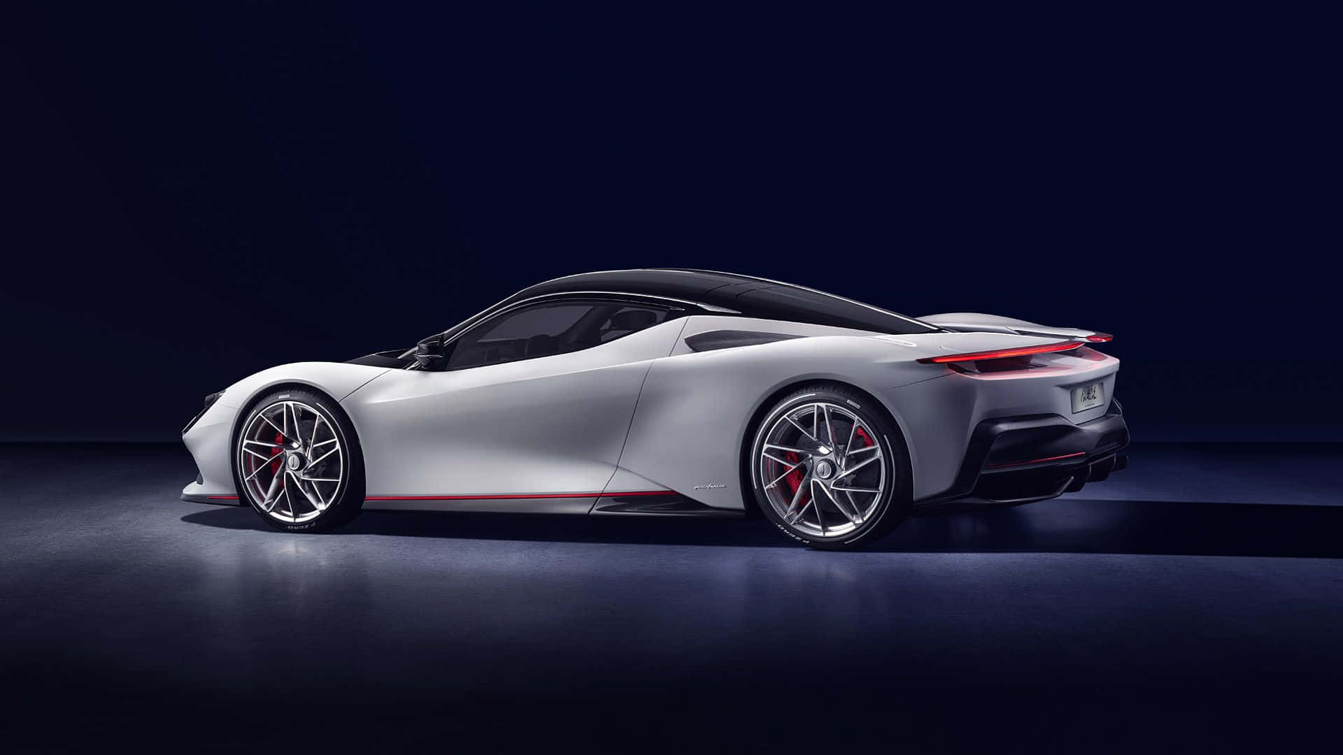 Pininfarina, silver, red accents, Full HD Desktop Wallpaper