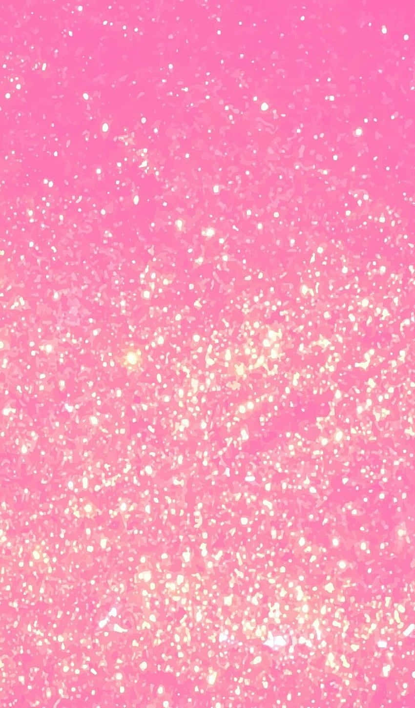 light pink glitter texture, vibrant pink, dense white and gold glitter particles, HD Phone Wallpaper