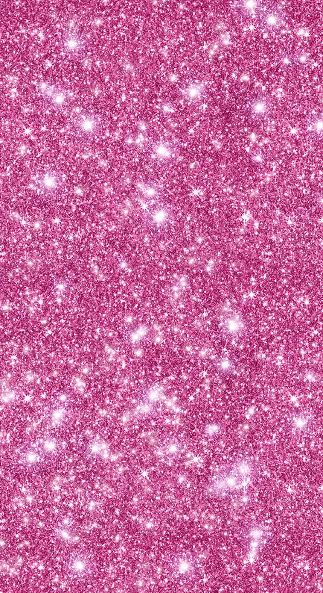 pink glitter, sparkling white starbursts, textured surface, Full HD Phone Wallpaper