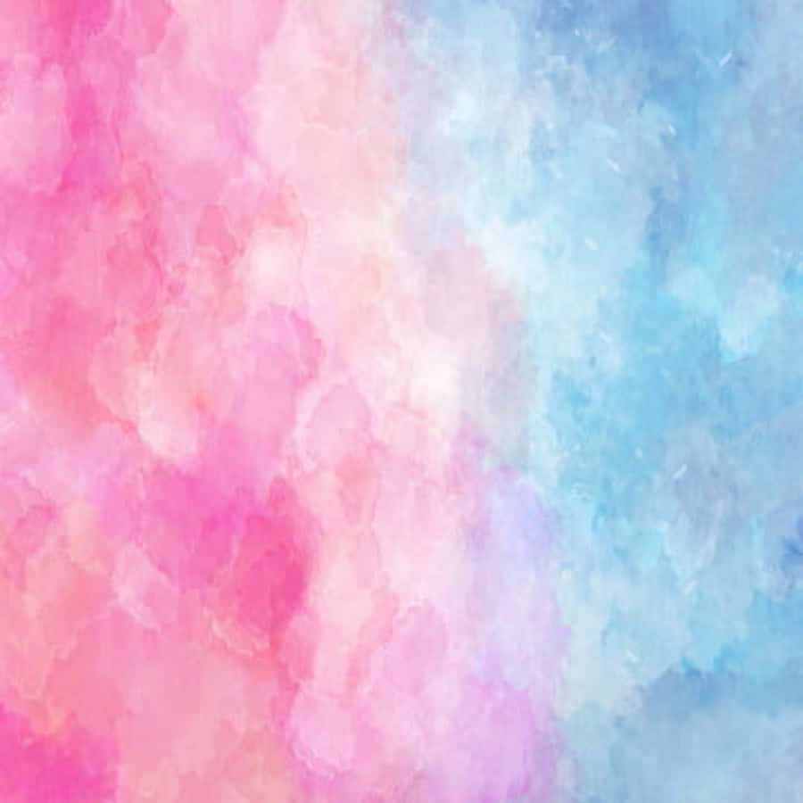 water color, pink, blue, SD Desktop Wallpaper