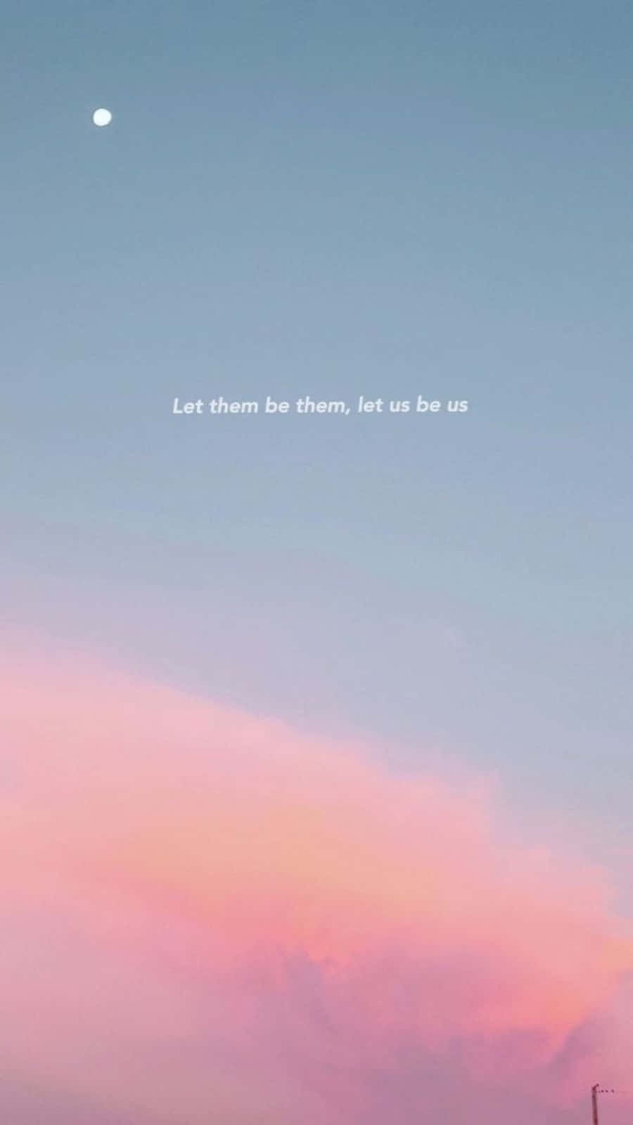 sky pink and blue aesthetic, twilight sky, soft pink and blue gradients, HD Phone Wallpaper