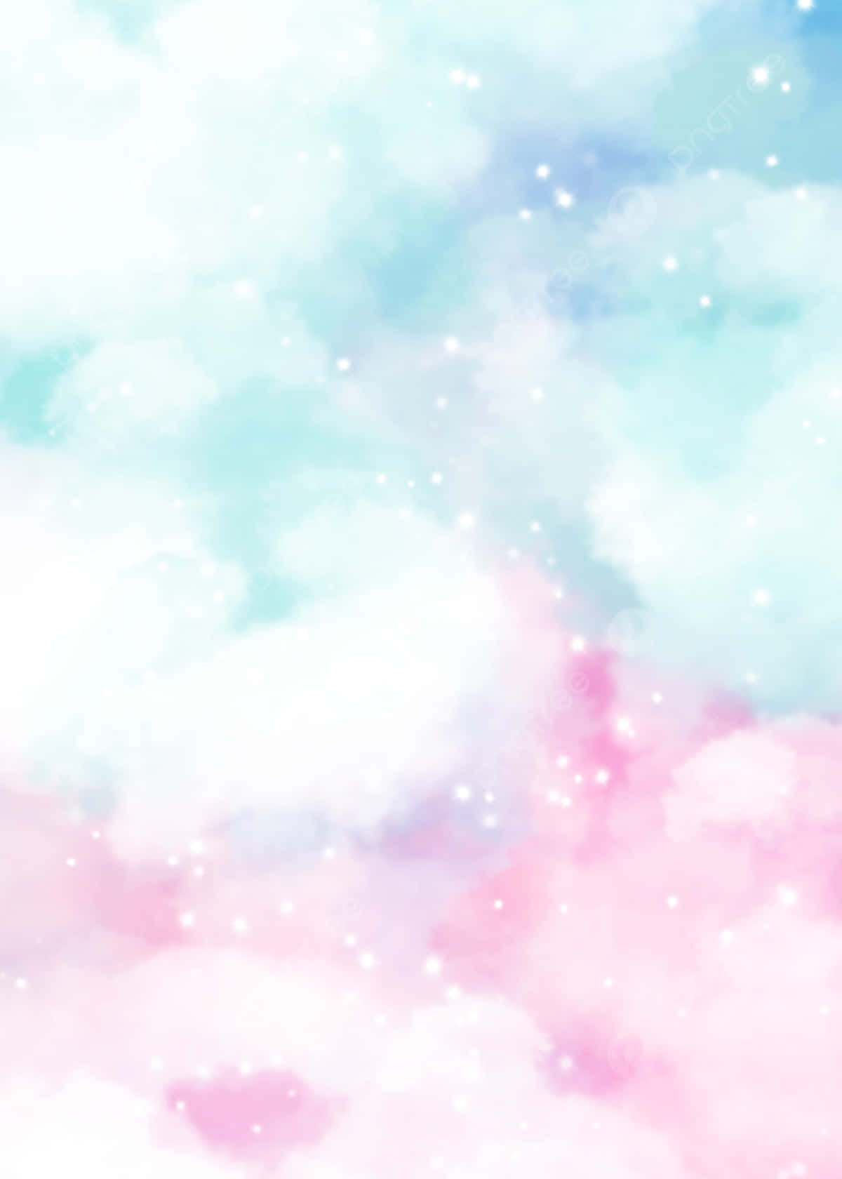 pink and blue clouds, pastel clouds, pink, HD Phone Wallpaper