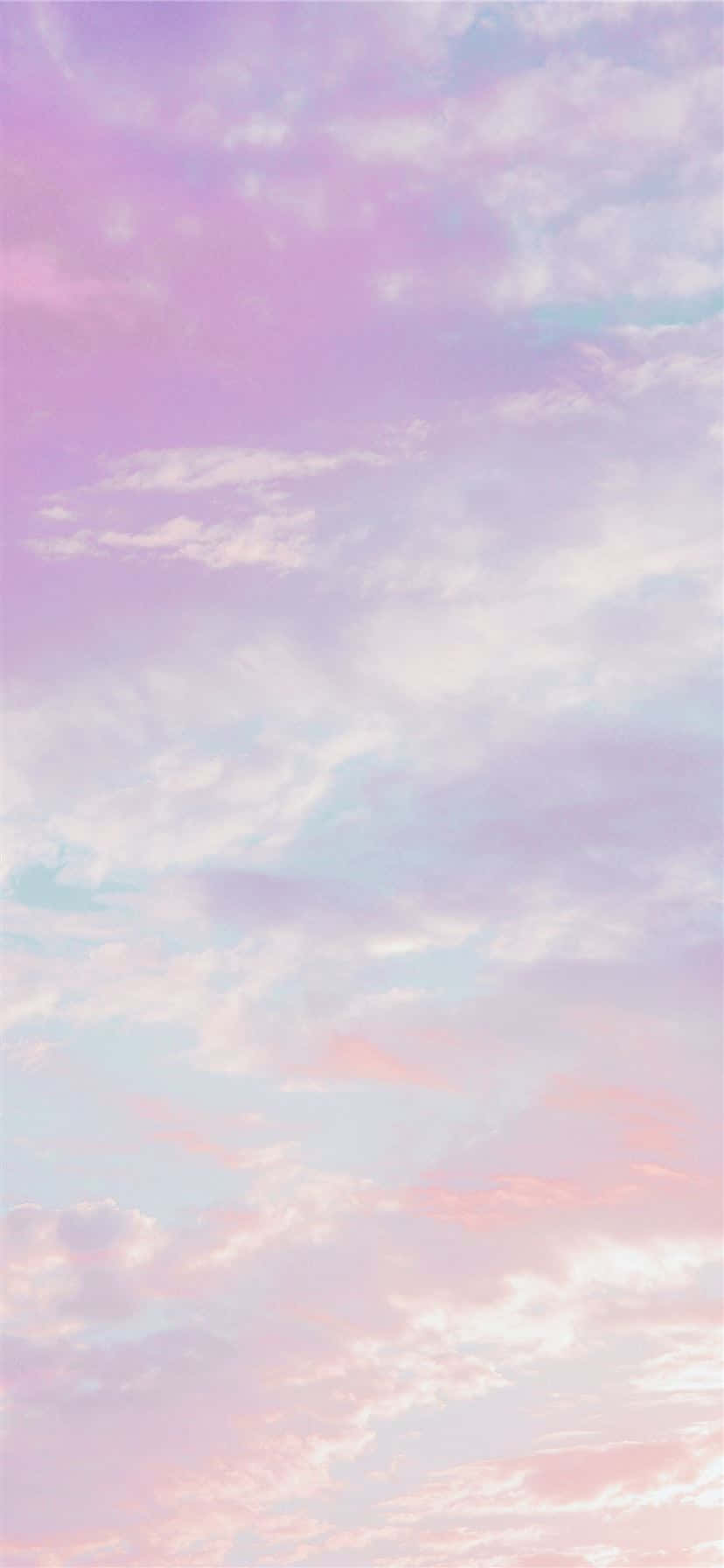 Pink And Blue Clouds, Surreal Sunrise, pastel clouds, HD Phone Wallpaper