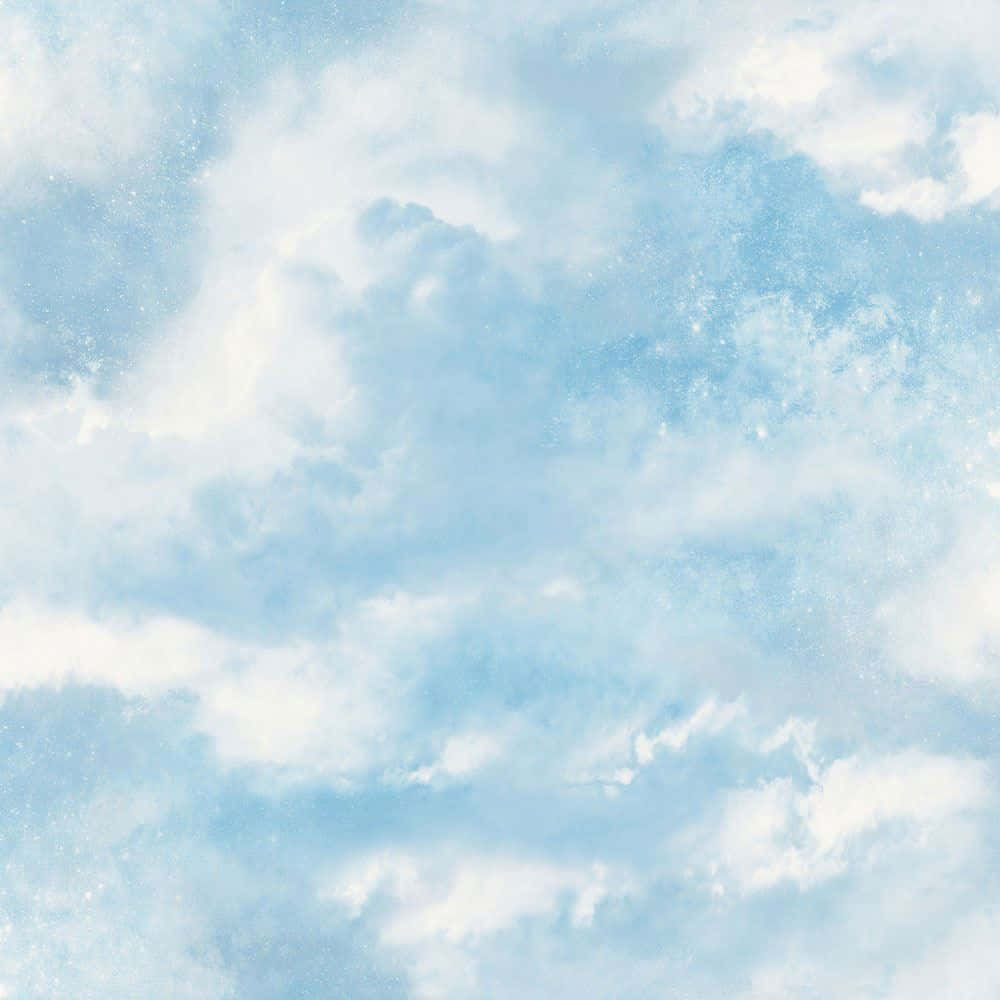 Pink And Blue Clouds, pastel blue sky, wispy white clouds, SD Desktop Wallpaper