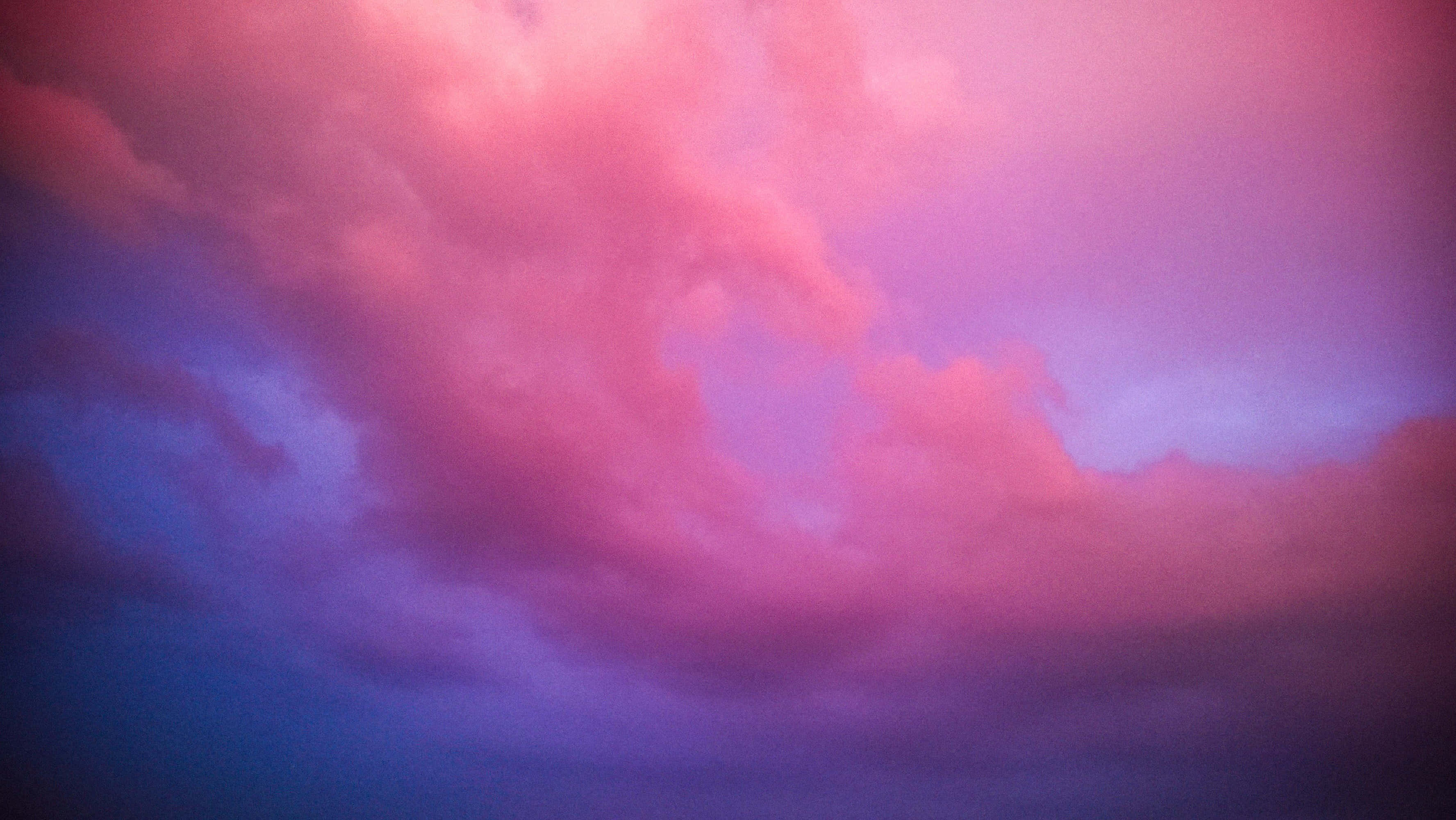 pink and blue clouds, twilight, soft pink clouds, 2K Desktop Wallpaper