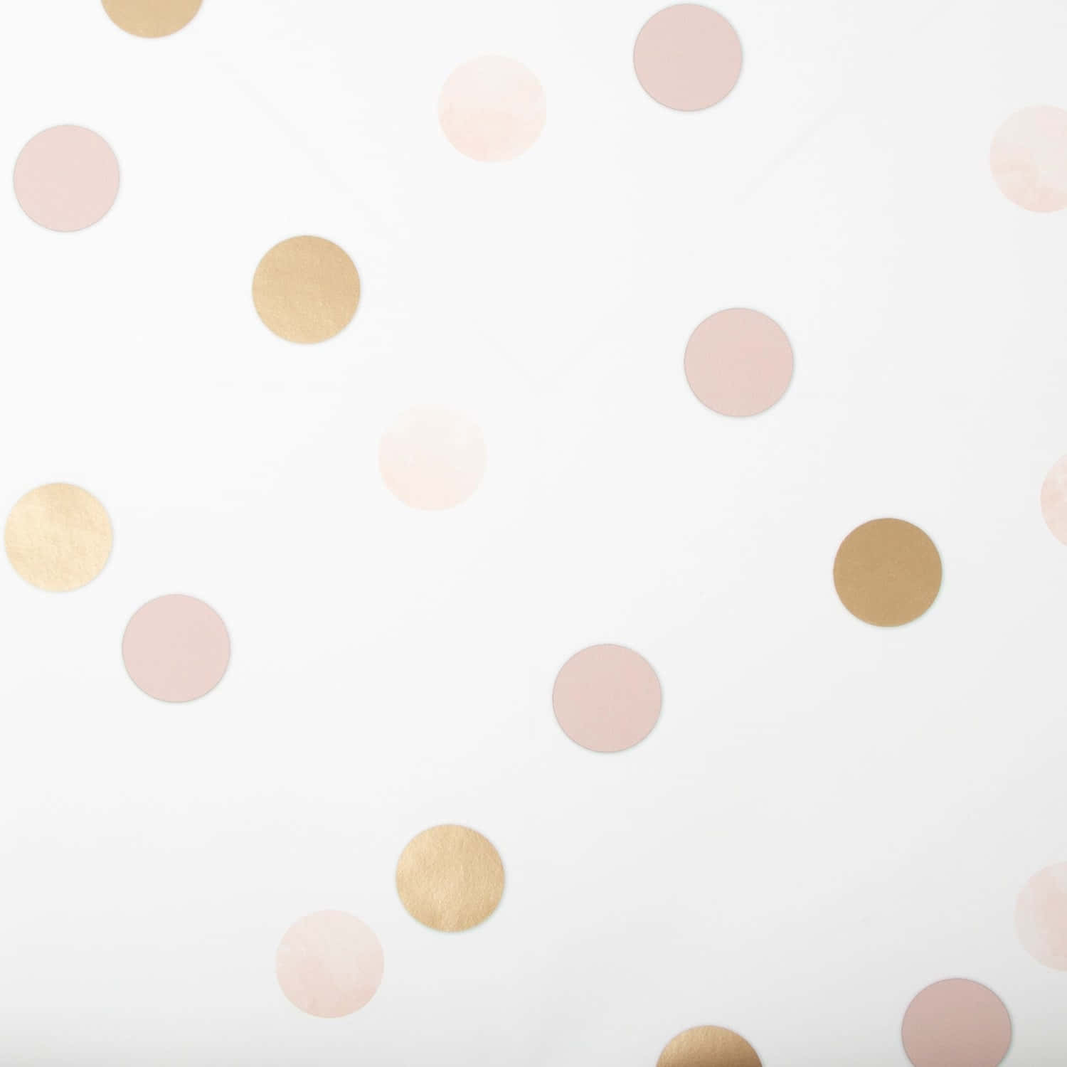 pastel pink, metallic gold, white, HD Desktop Wallpaper