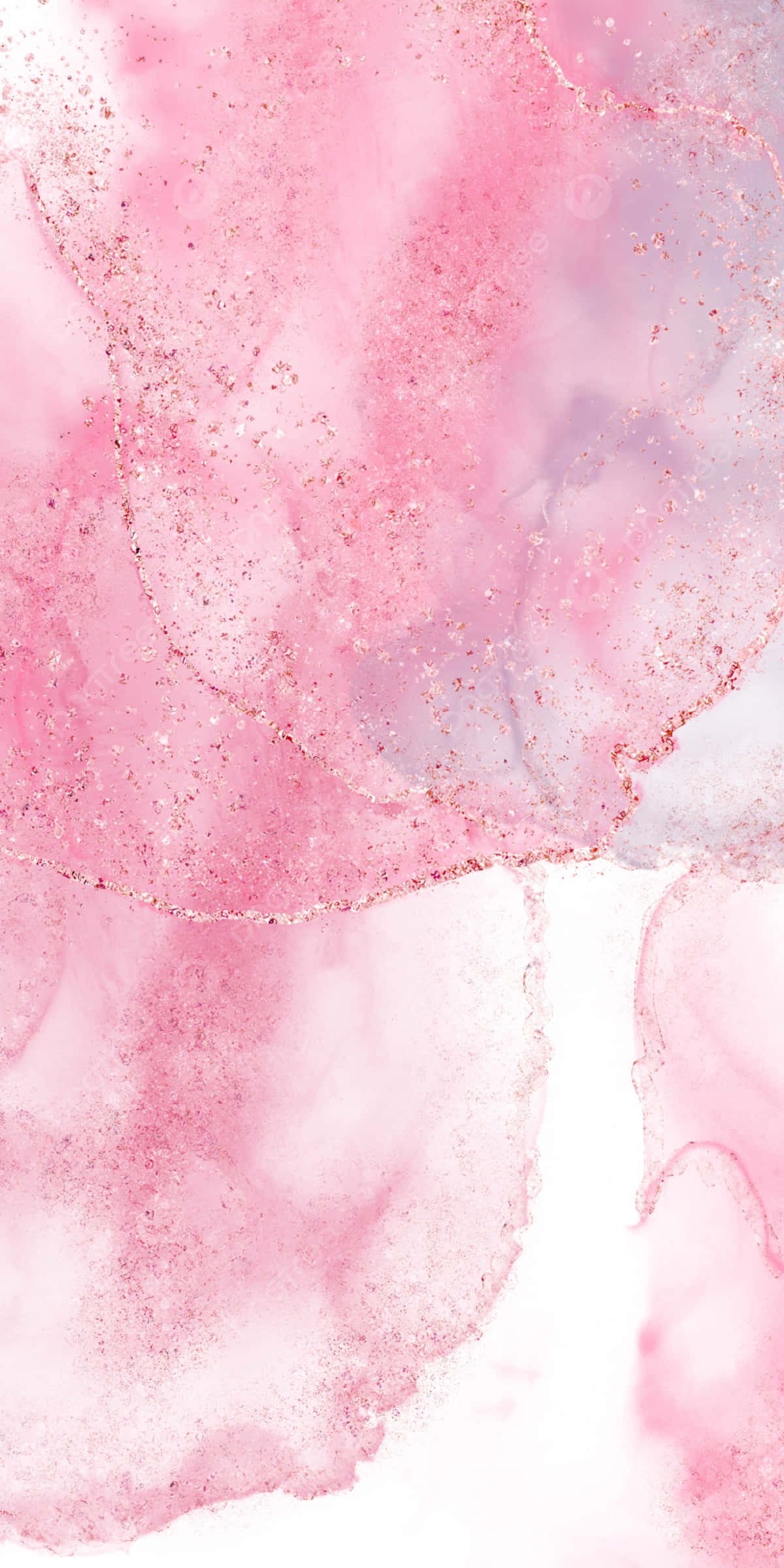 light pink, gold, glittery texture, Full HD Phone Wallpaper