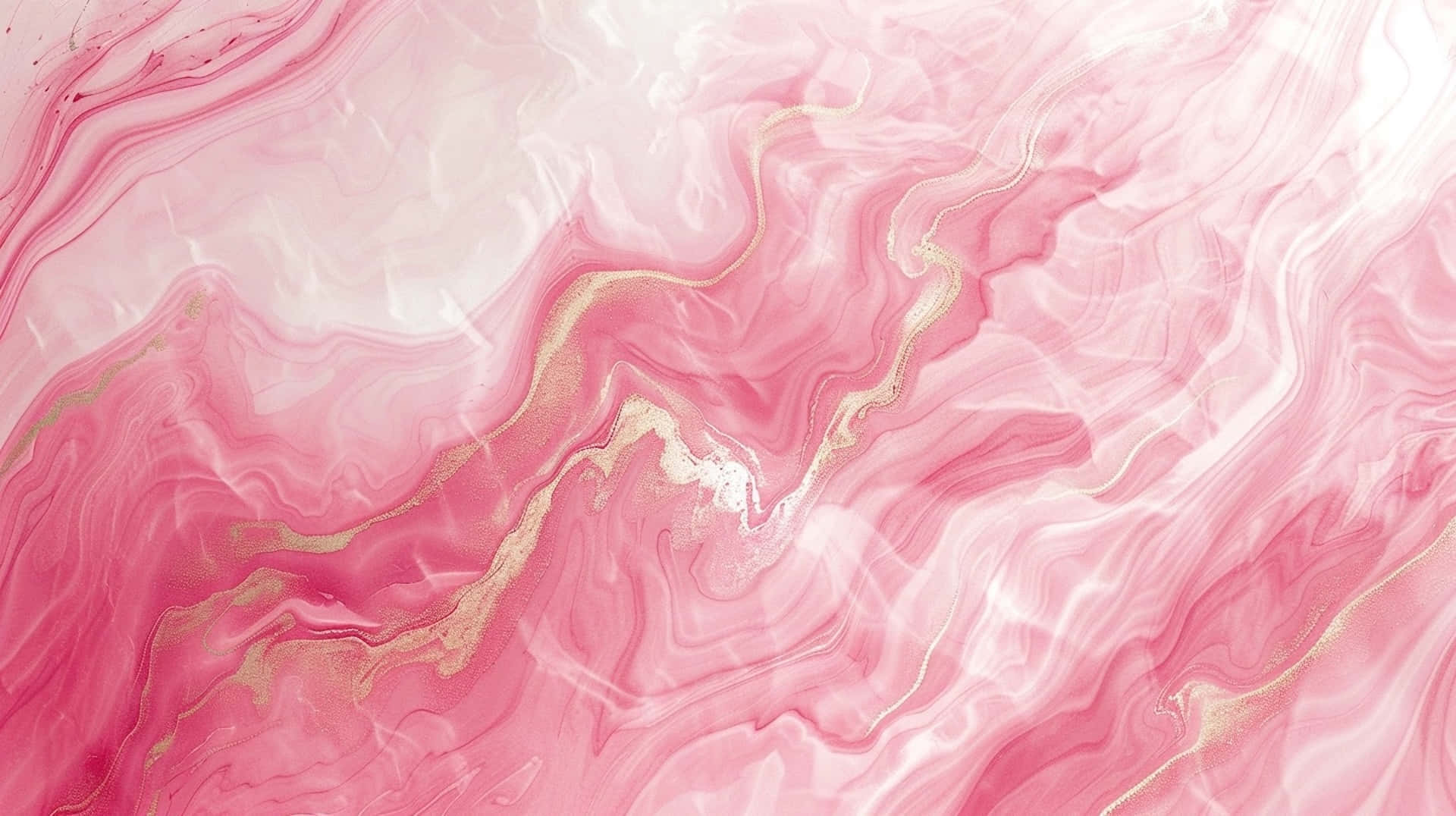 Pink And Gold, marble texture, soft pink, Full HD Desktop Wallpaper