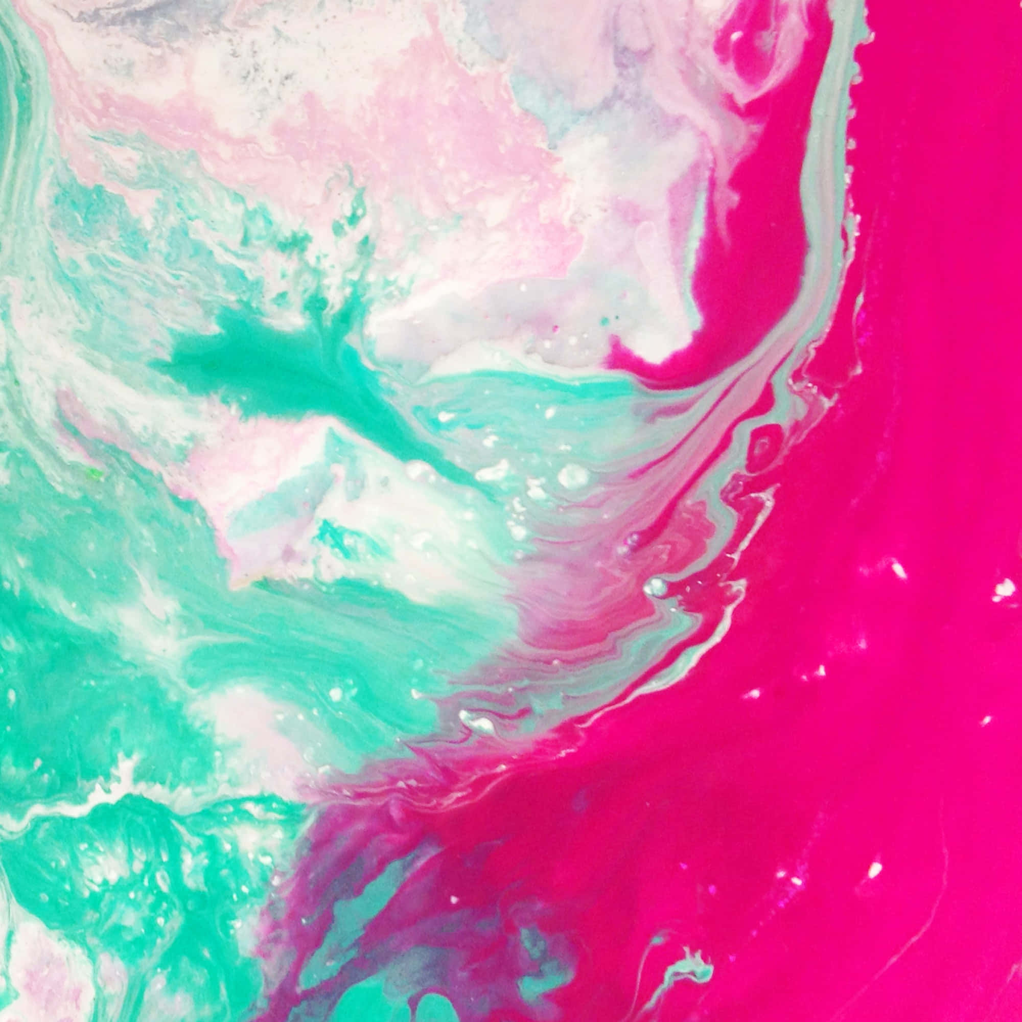 teal, pink, white, Full HD Desktop Wallpaper