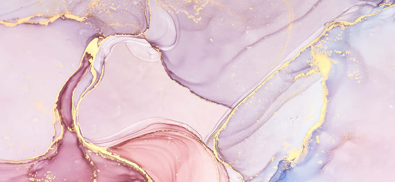 Marble, lavender pink, gold resin, HD Desktop Wallpaper