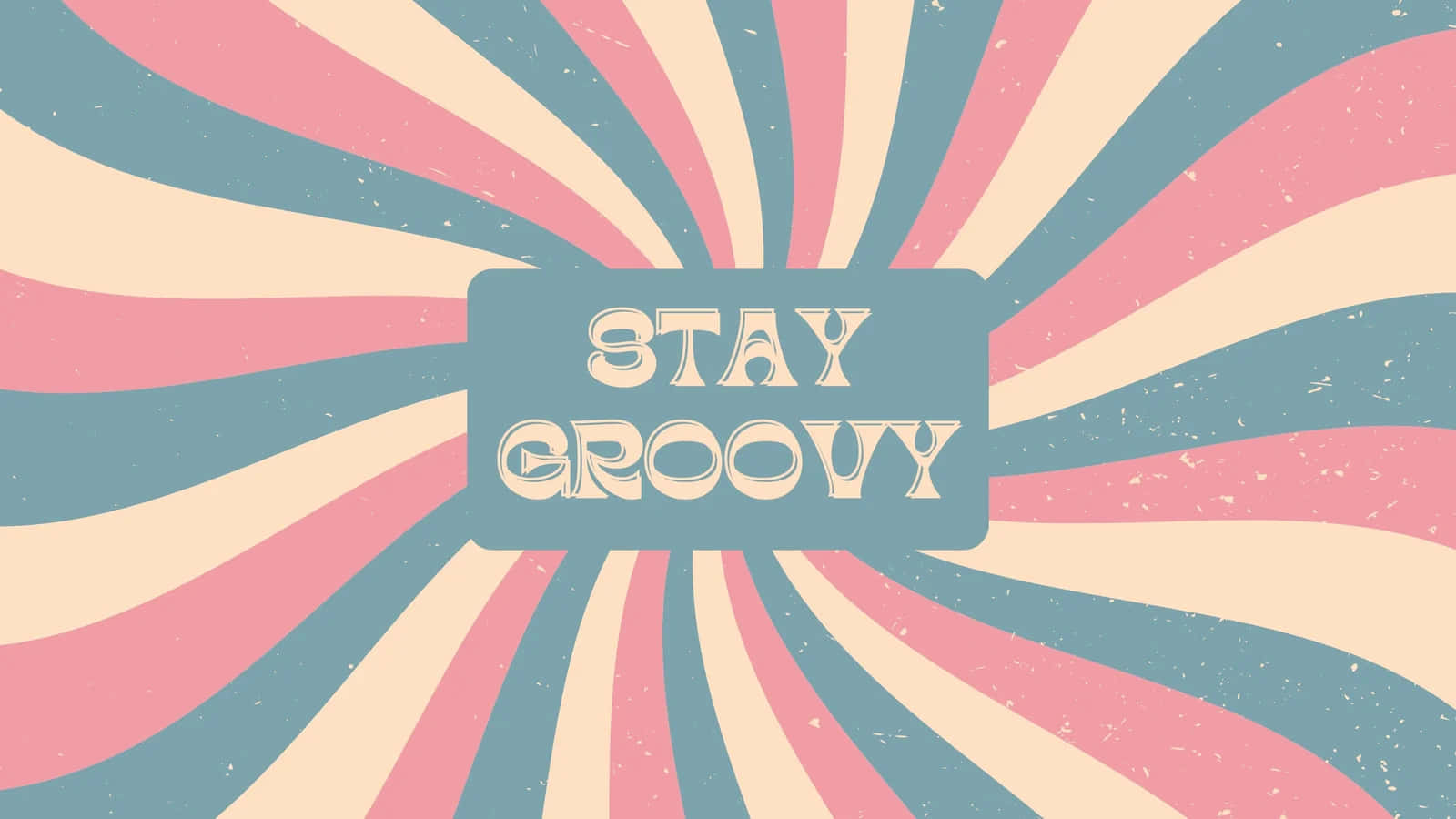 Pink And Teal, STAY GROOVY, vintage typography, HD Desktop Wallpaper