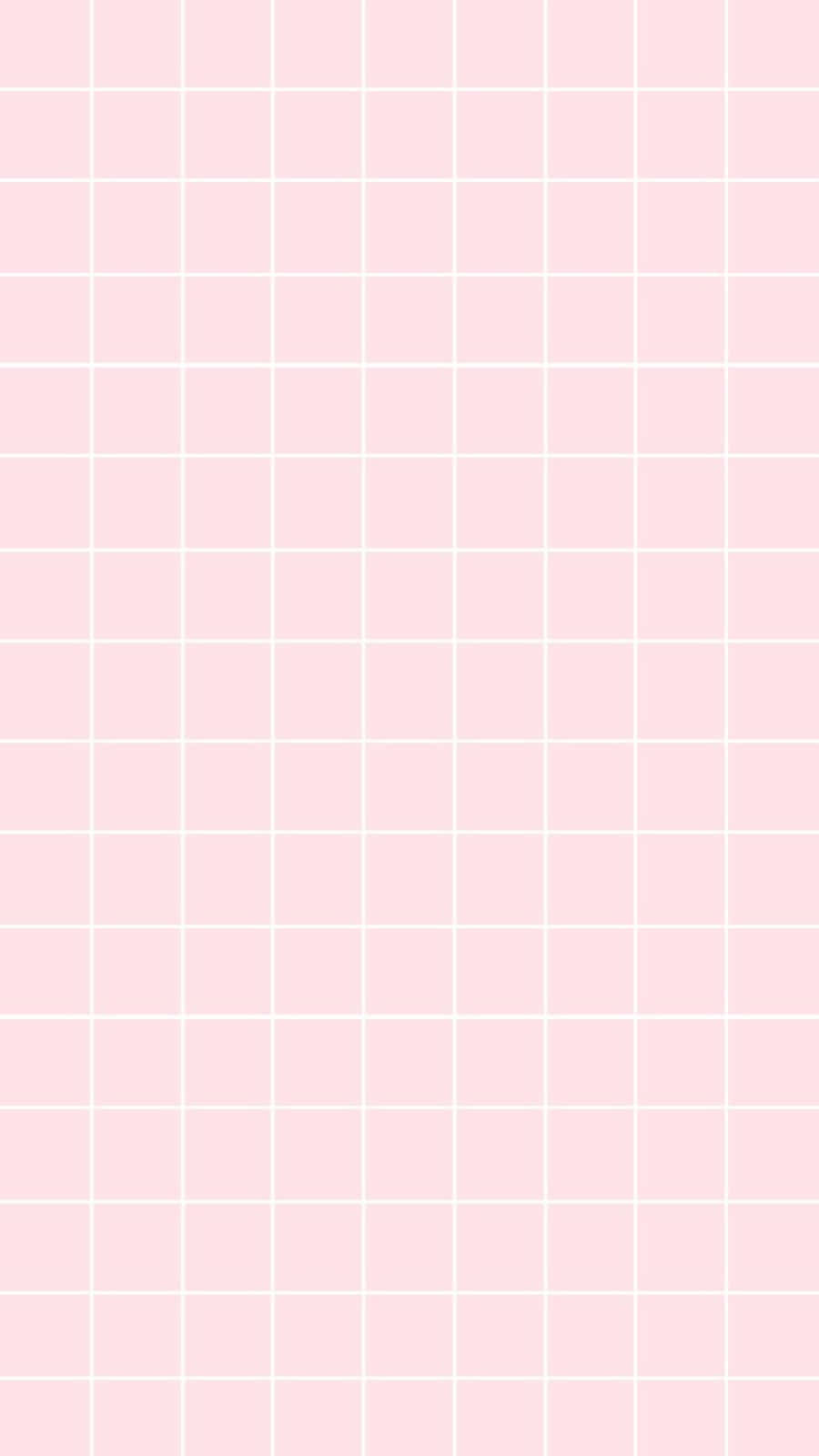 pink grid wallpaper, white squares, soft pink background, HD Phone Wallpaper