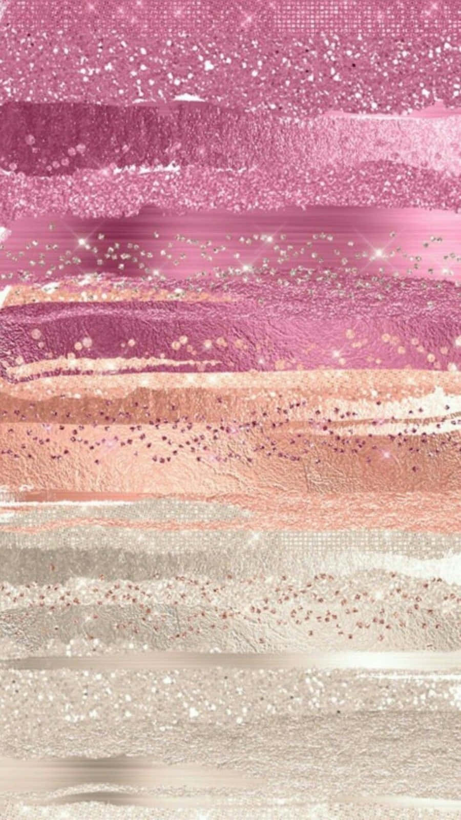 pink and white striped background, glitter, rose gold, HD Phone Wallpaper