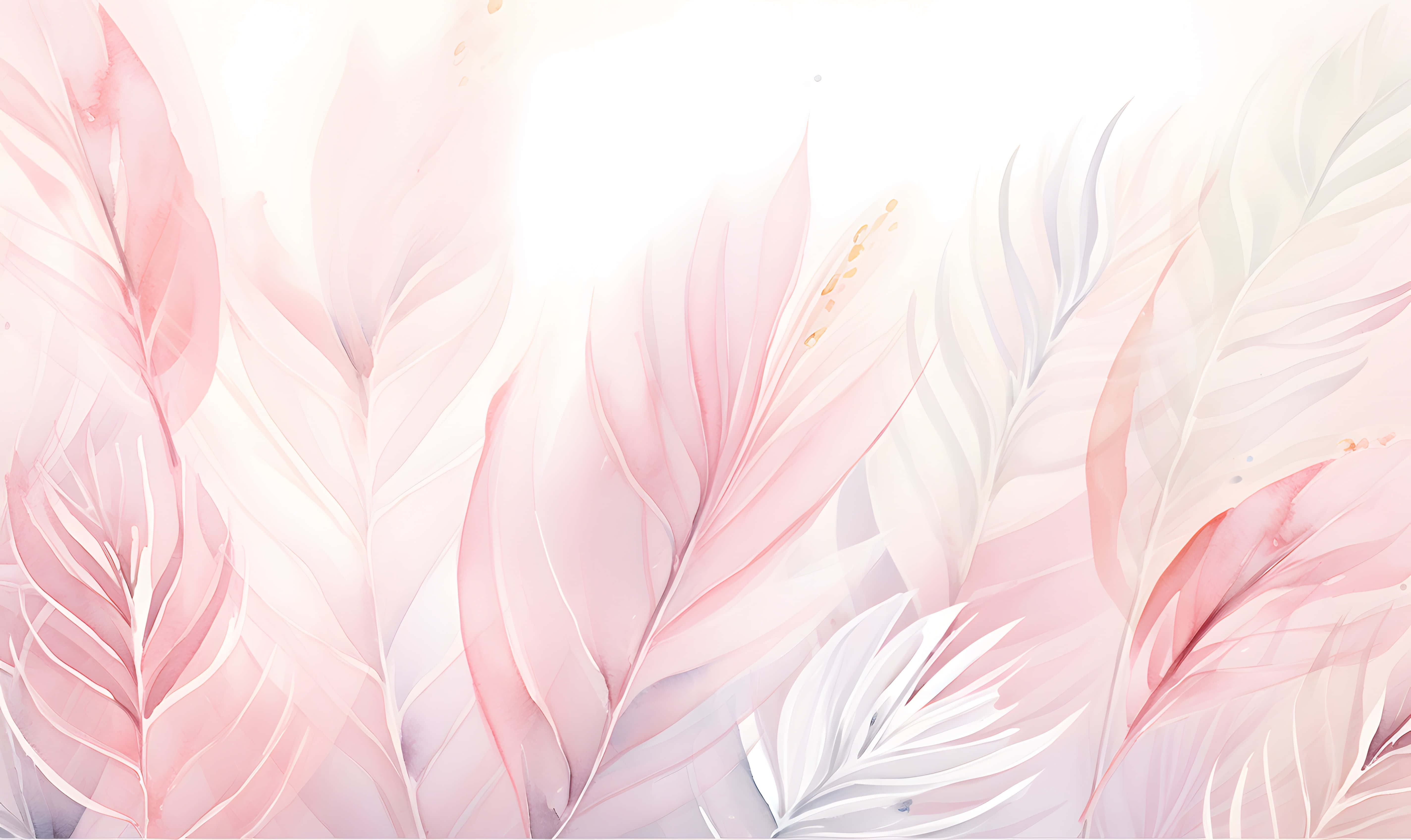 blush pink, ivory, luminous white, 5K Desktop Wallpaper