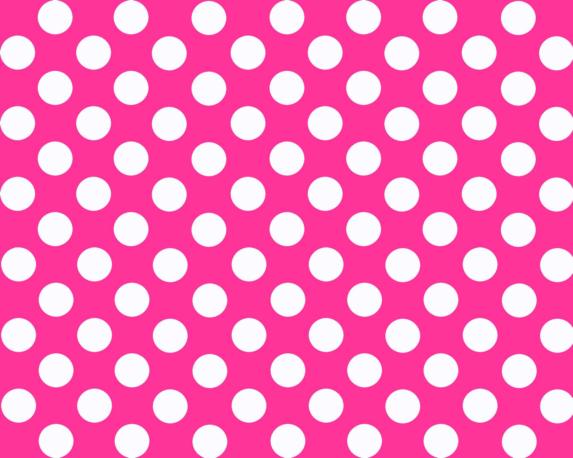 pastel pink, white polka dots, vibrant pink background, Full HD Desktop Wallpaper