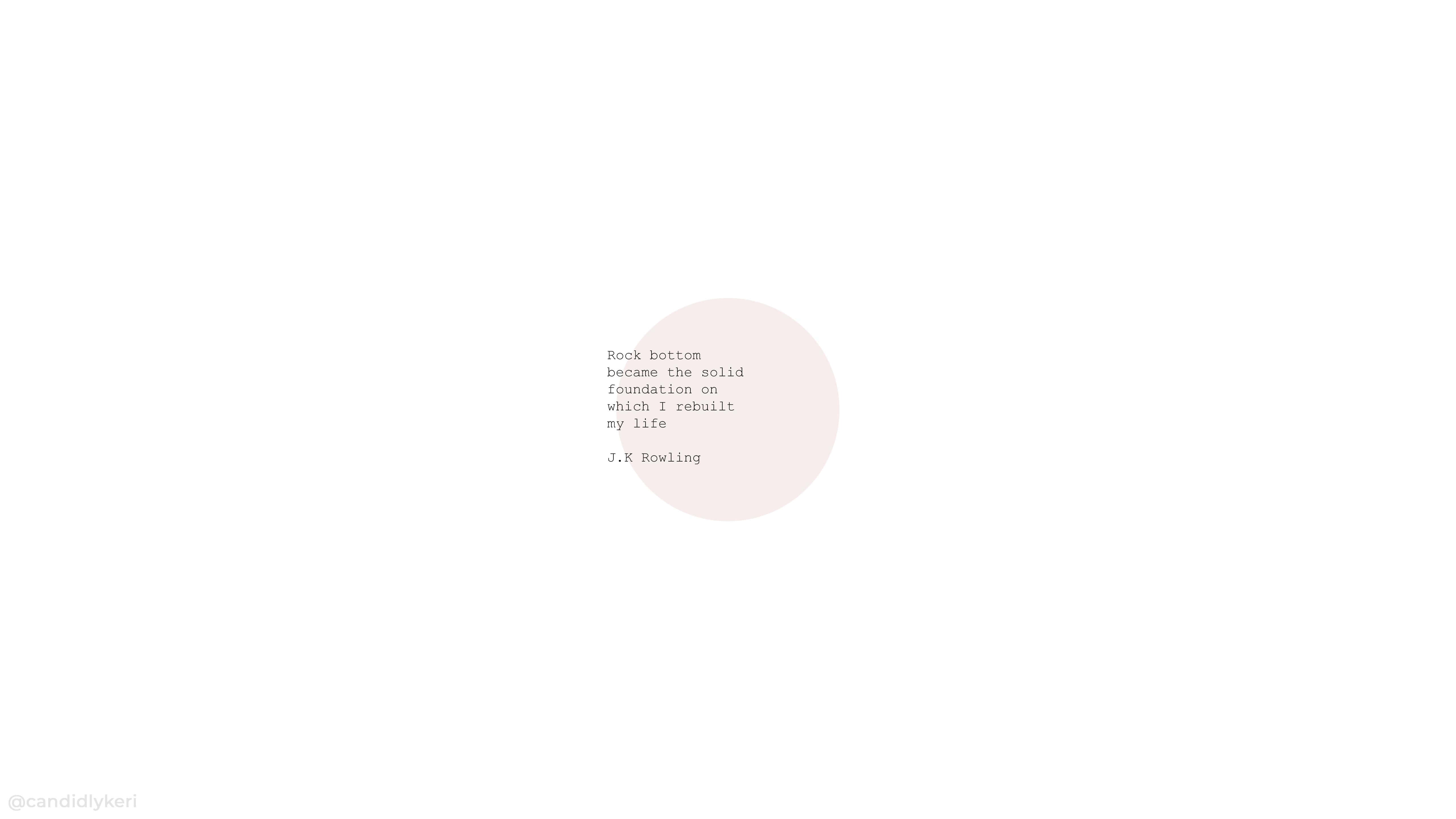 soft pink circle, black text, white background, 5K Desktop Wallpaper