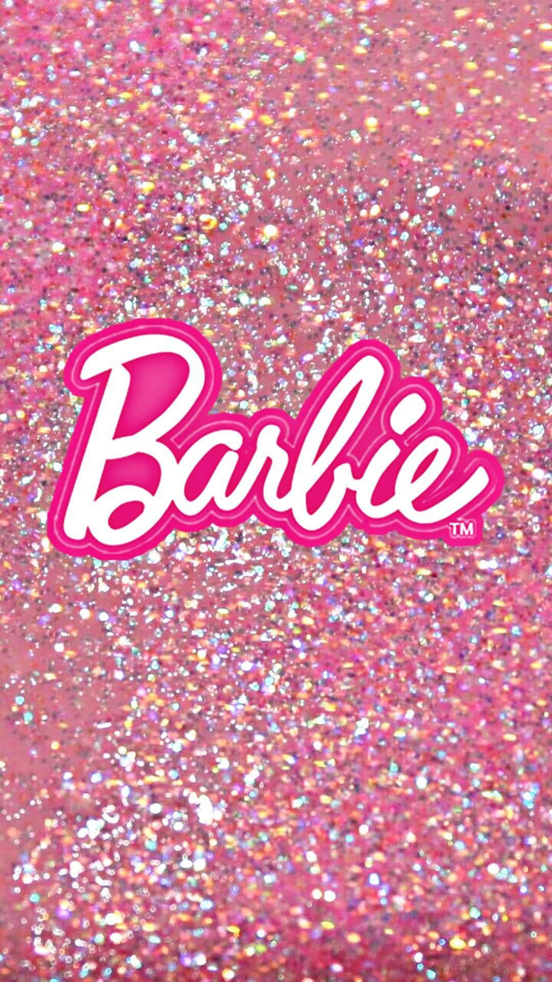 Pink Barbie, Barbie logo, bold pink, HD Phone Wallpaper