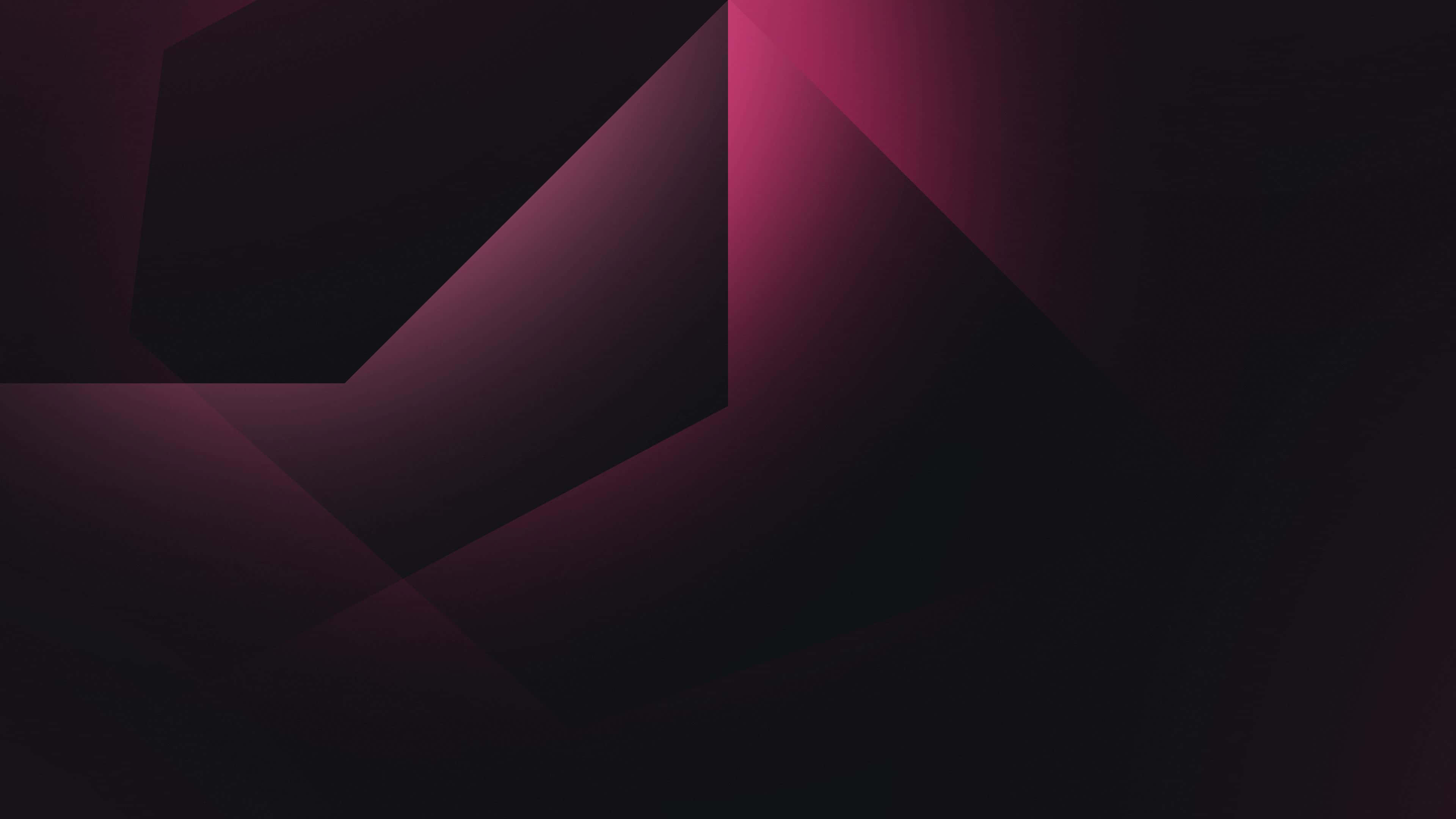 Pink Black Sharp Points, deep magenta, black, 4K Desktop Wallpaper