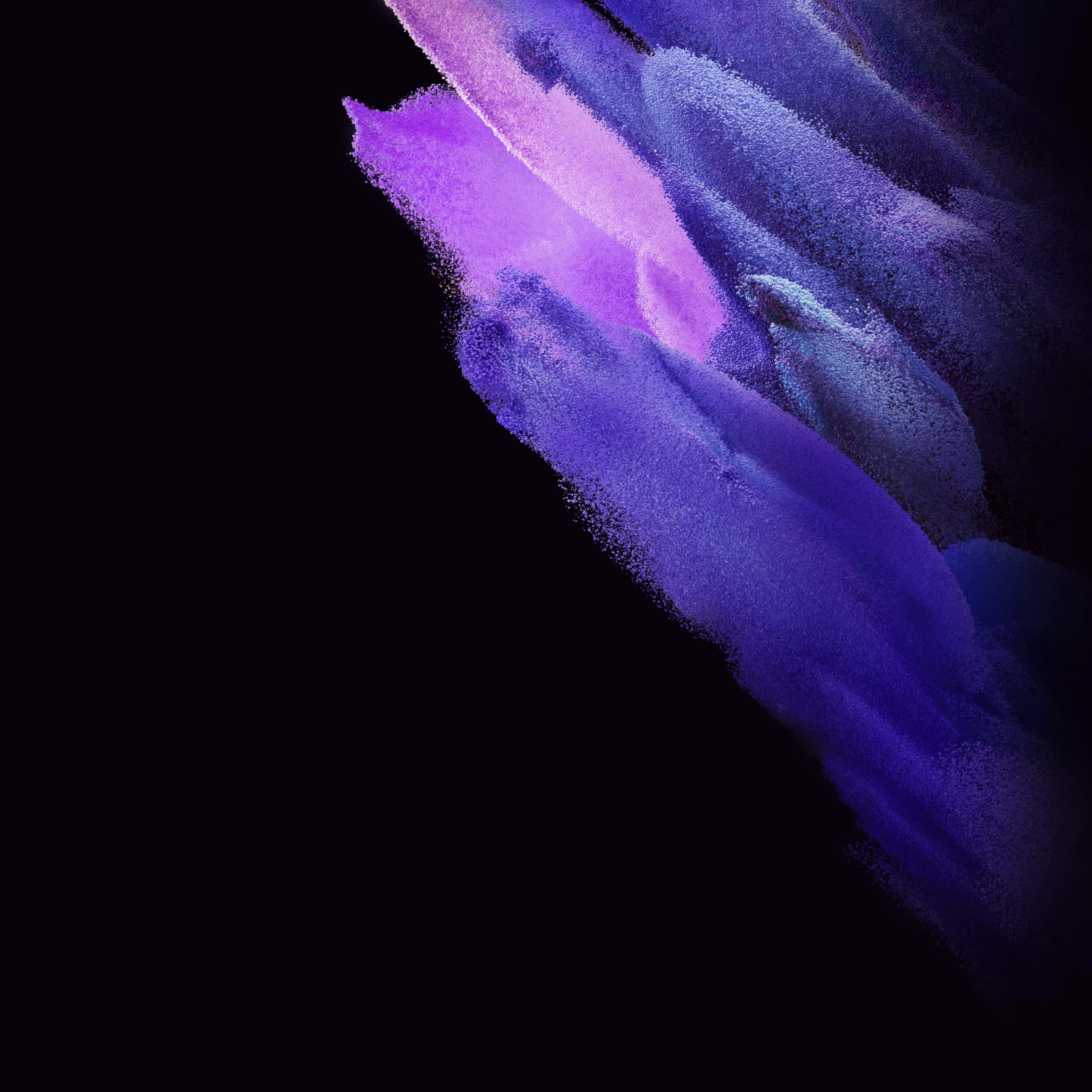 Pink Black, vibrant purple, blue abstract brushstrokes, 2K Desktop Wallpaper