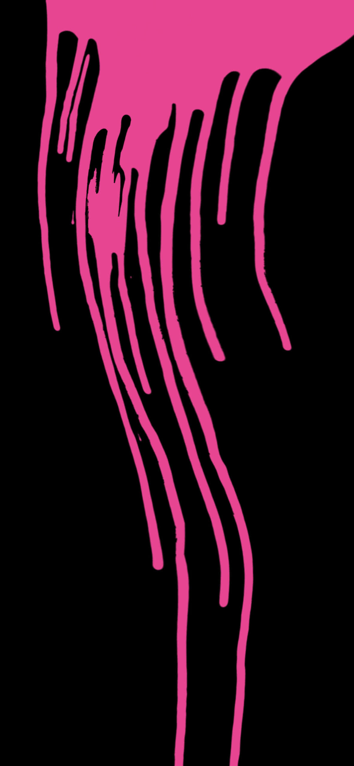 Pink Black, vivid pink, stark black, 2K Phone Wallpaper