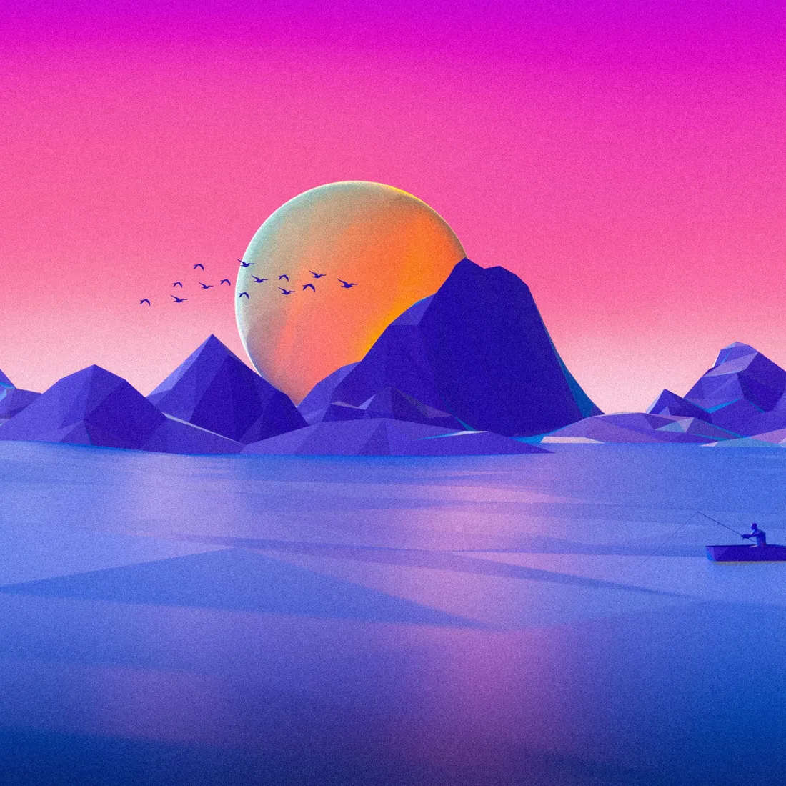Pink Blue