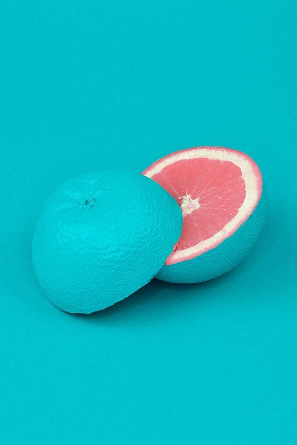 Pink Blue, grapefruit, pink flesh, SD Phone Wallpaper