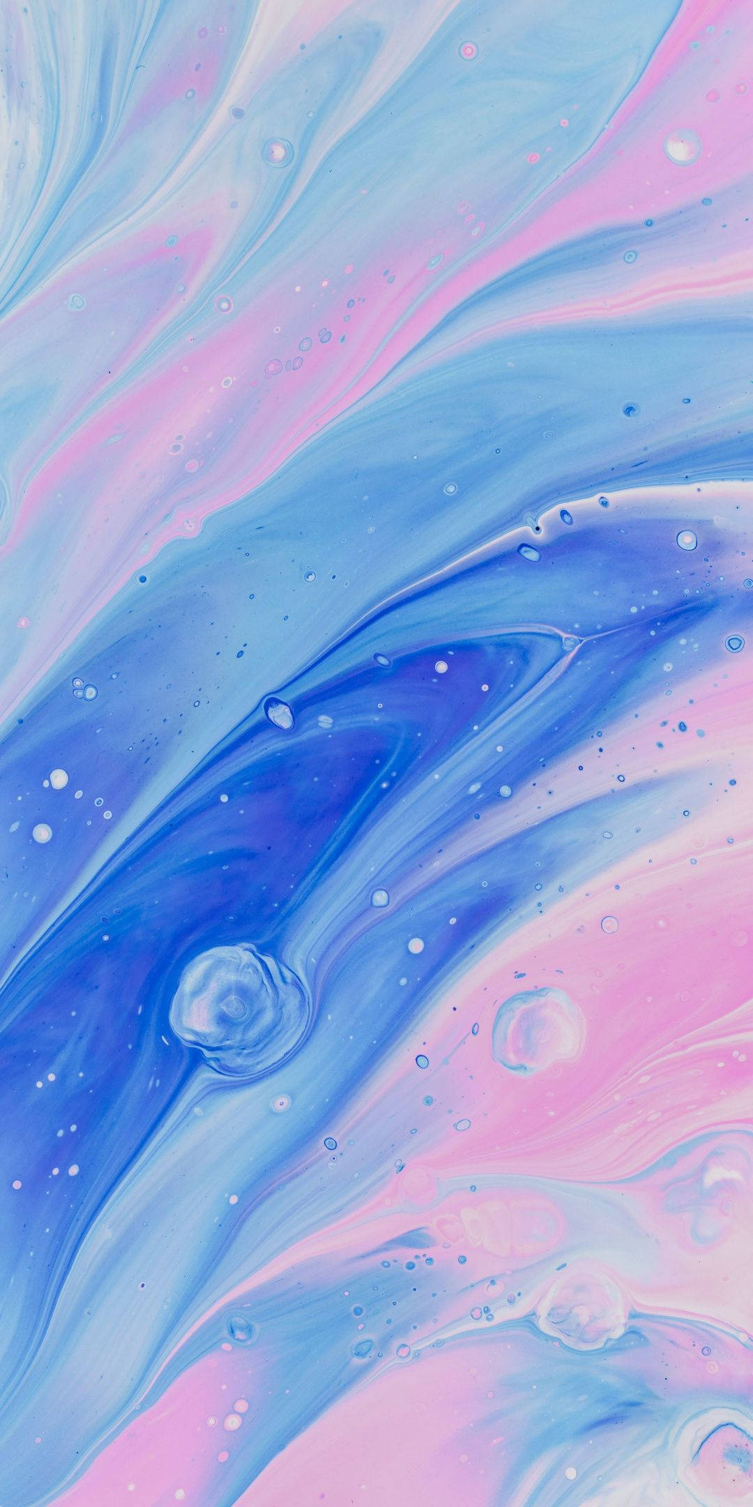 pink blue hydro dip, vibrant swirling blues, vibrant pinks, Full HD Phone Wallpaper