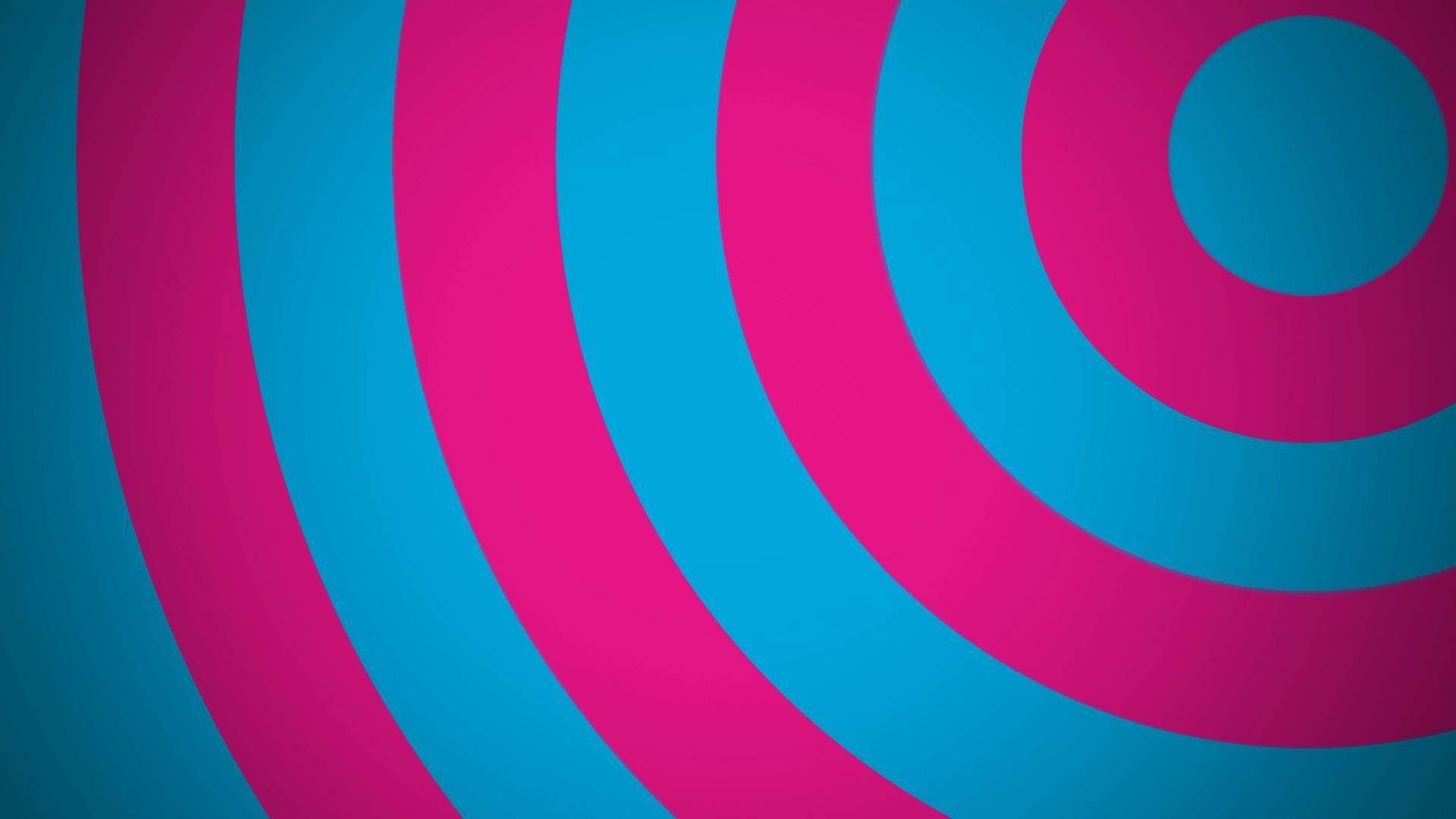 pink, blue, circular swirl, Full HD Desktop Wallpaper