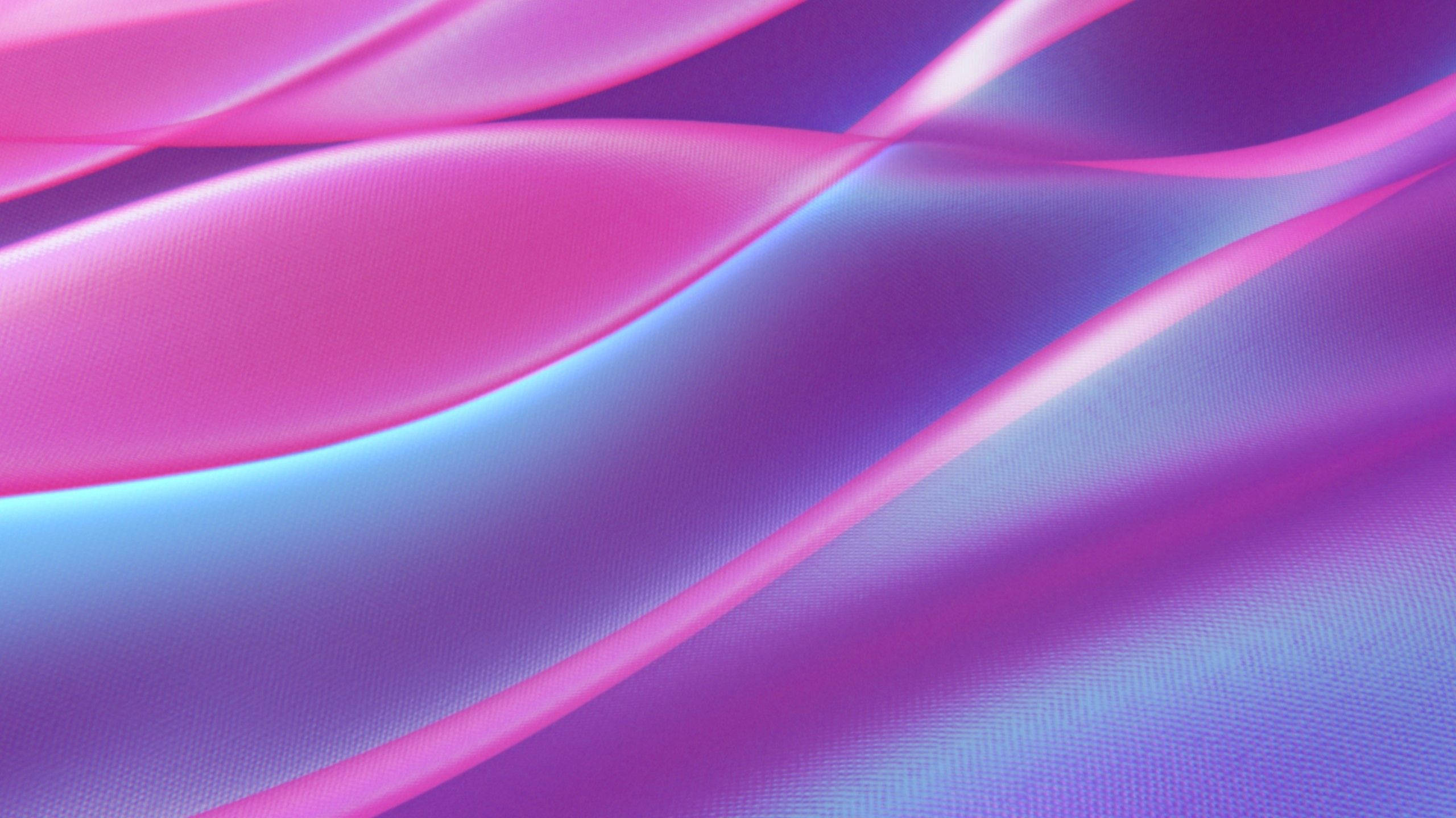 Pink Blue Flow, vibrant pink, blue gradients, 2K Desktop Wallpaper