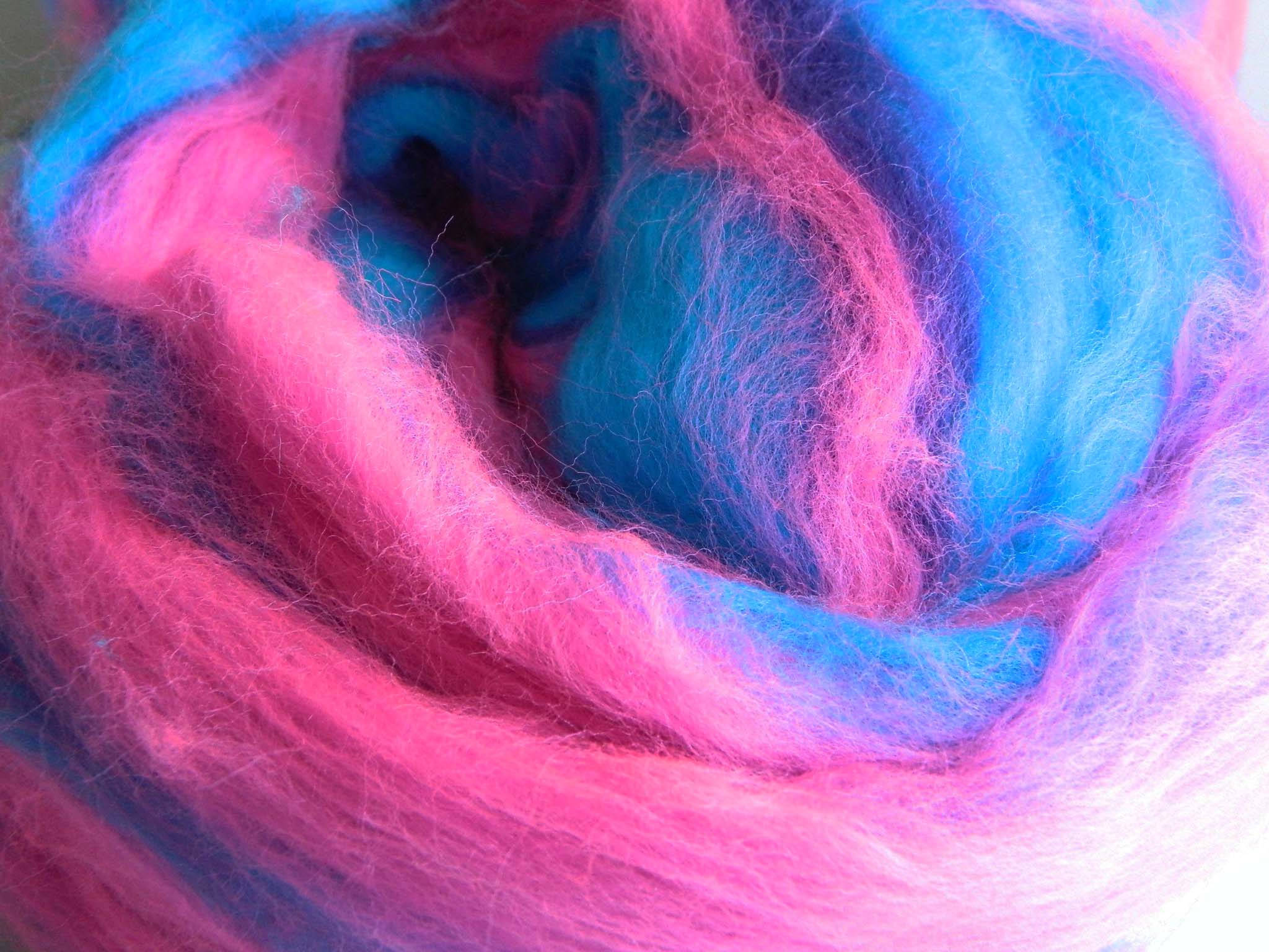 pink, blue, cotton candy, Full HD Desktop Wallpaper
