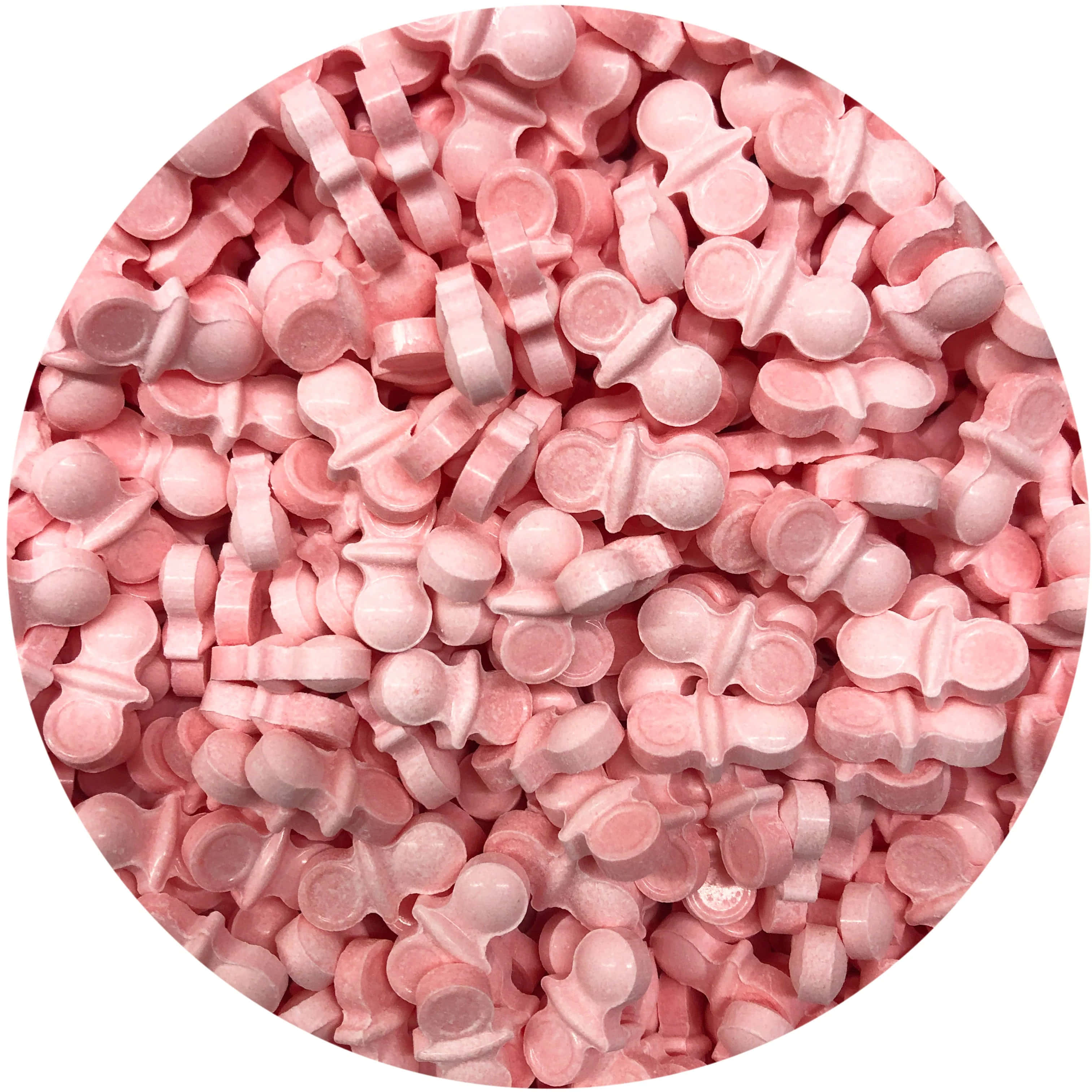 Pink Candy, pastel pink, sugar sprinkles, 2K Desktop Wallpaper