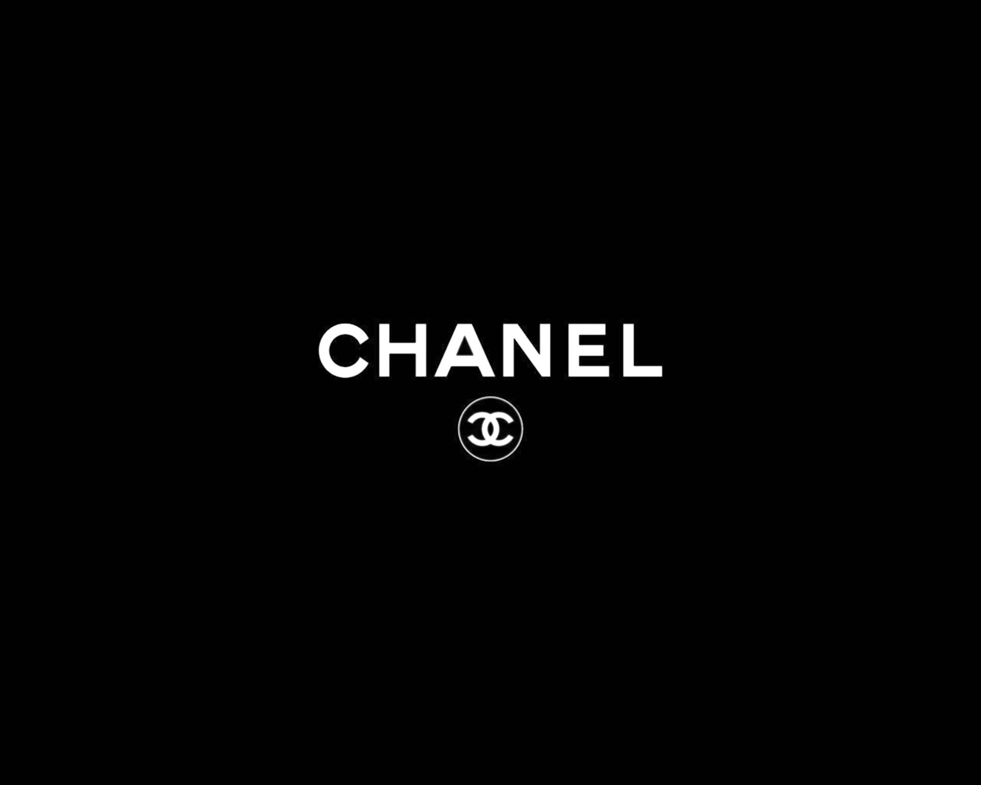 Chanel, white Chanel logo, interlocking CC emblem, Full HD Desktop Wallpaper