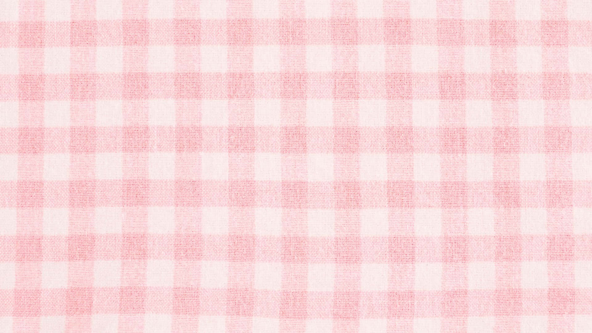 pink checkered, soft pink, white gingham fabric, Full HD Desktop Wallpaper