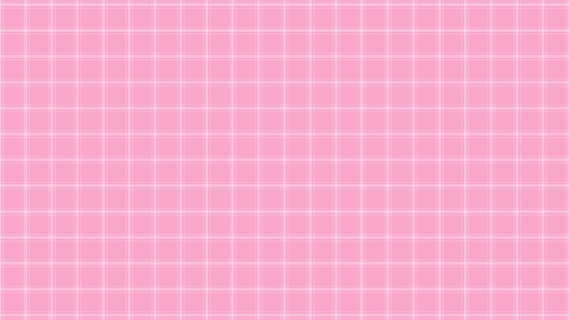 Pink Checkered, soft pink background, subtle white grid pattern, Full HD Desktop Wallpaper