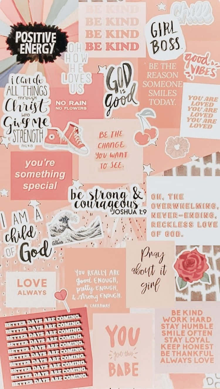 Inspirational Christian Quotes, pink background, vibrant pink, HD Phone Wallpaper