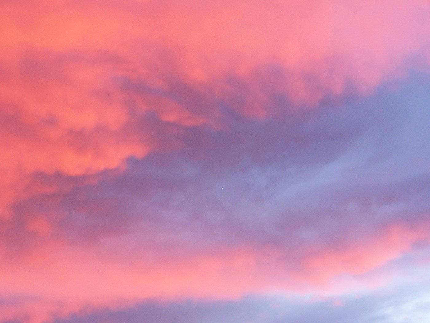 Pink Cloud, sunset, twilight, HD Desktop Wallpaper