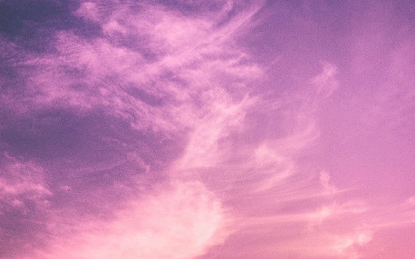 Pastel Pink Cloud, soft pink, purple hues, HD Desktop Wallpaper