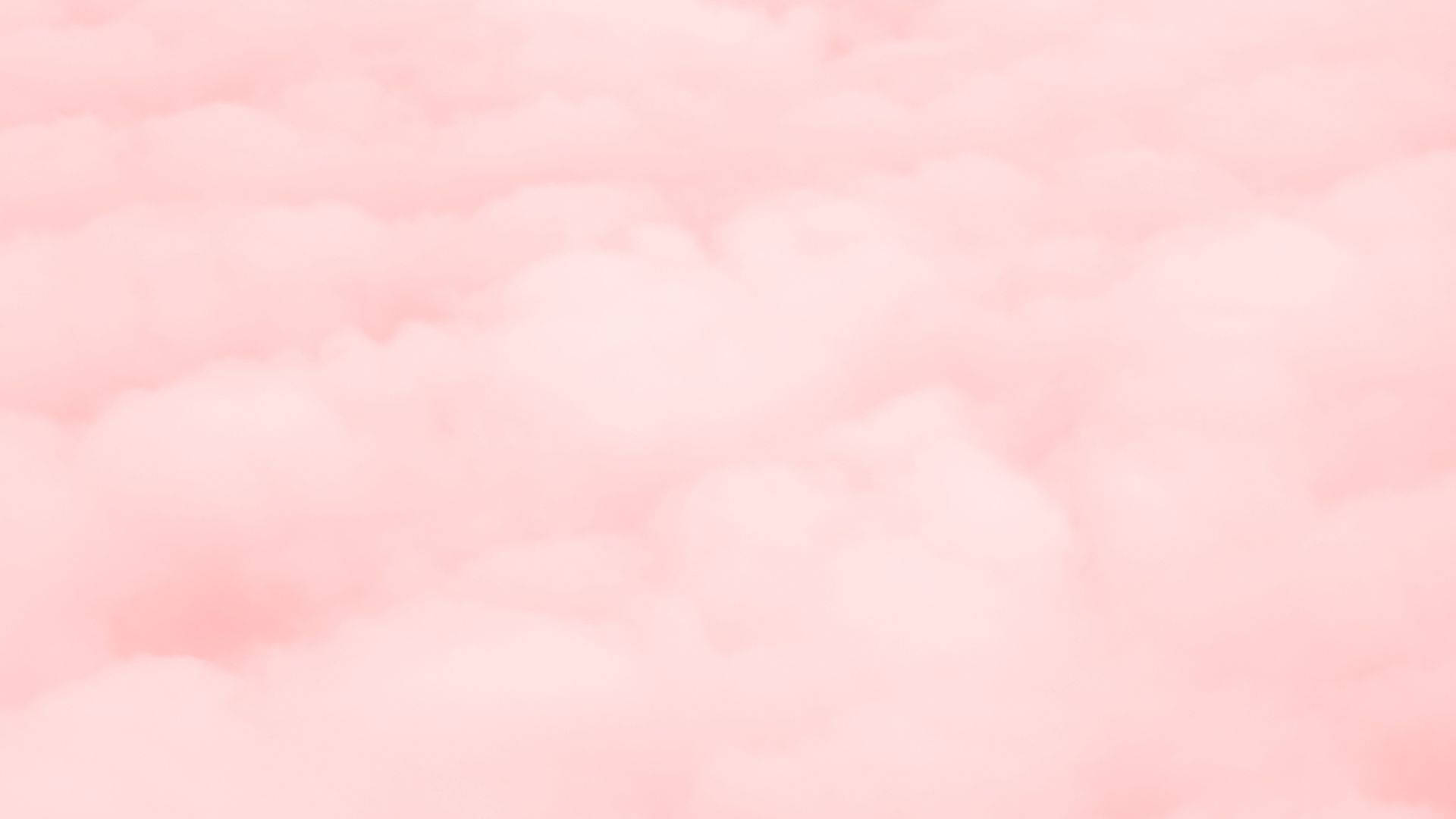 baby pink, clouds, dreamy sky, Full HD Desktop Wallpaper