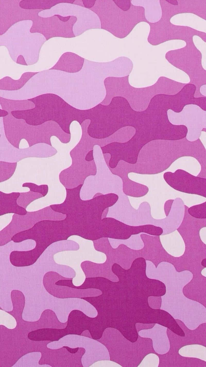 pink camo, pink camouflage fabric, white and pink stripes, HD Phone Wallpaper