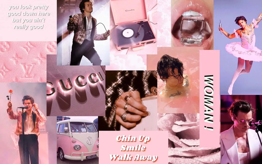 Pink Collage