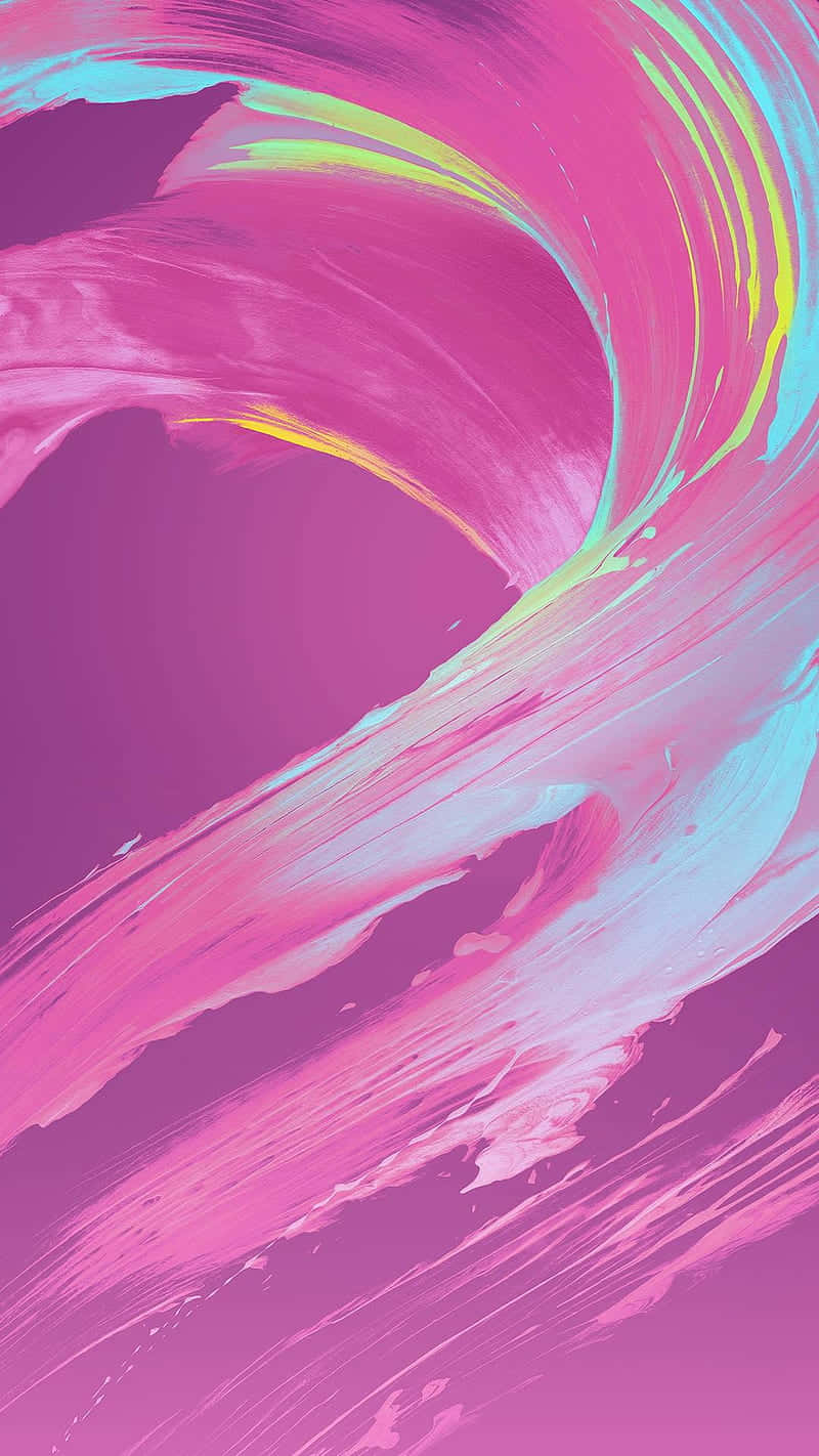 Pink Cotton Candy, magenta canvas, pink turquoise, HD Phone Wallpaper