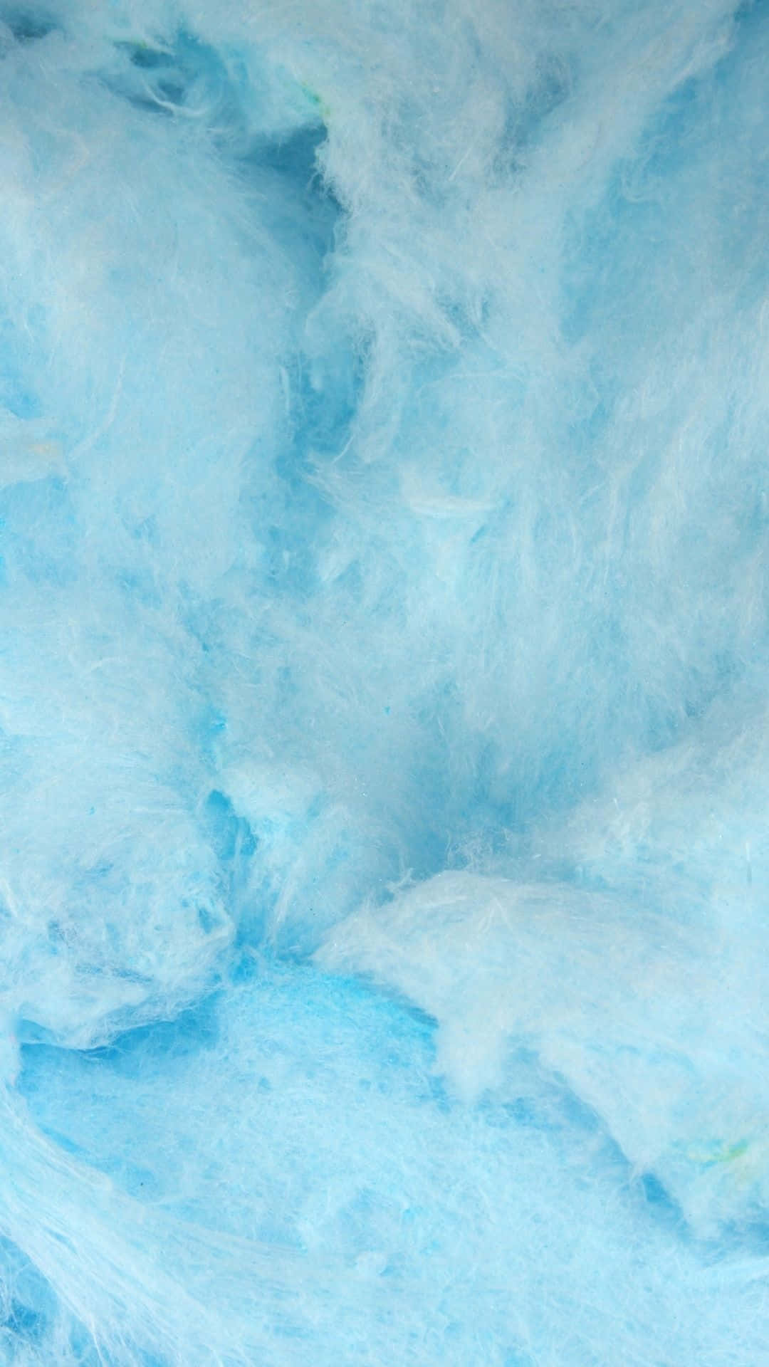 Cotton Candy Clouds, light blue, fluffy, Full HD Phone Wallpaper