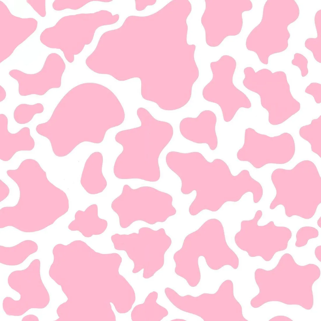 Pink Cow Print