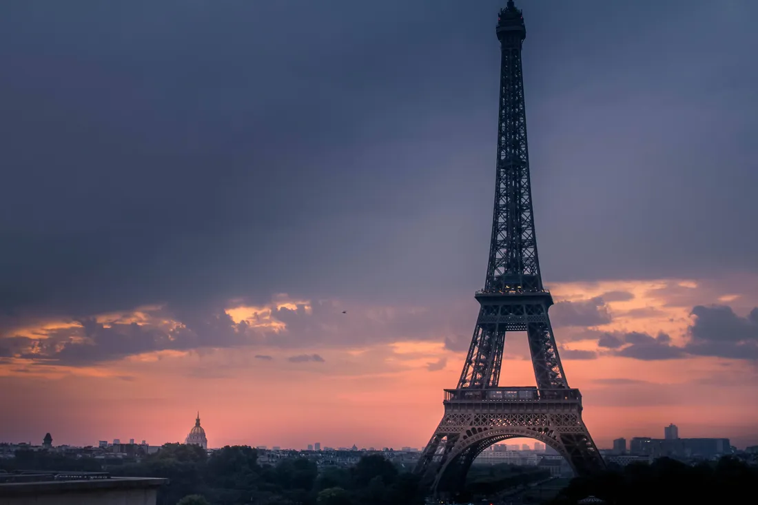Pink Eiffel Tower
