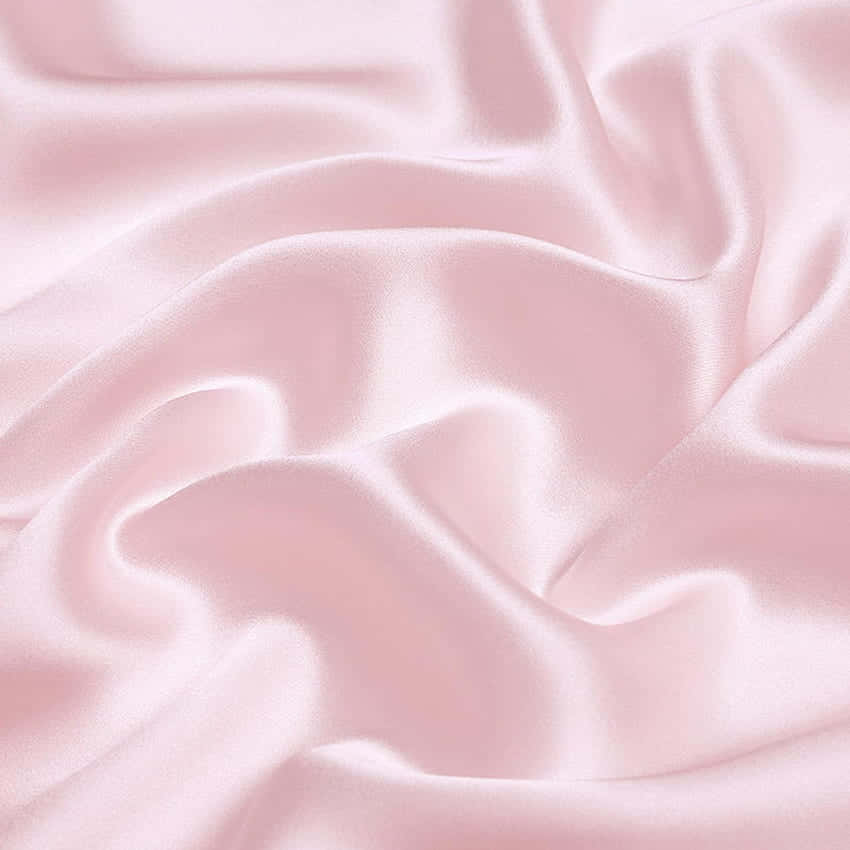 pink satin fabric, smooth texture, gentle folds, SD Desktop Wallpaper