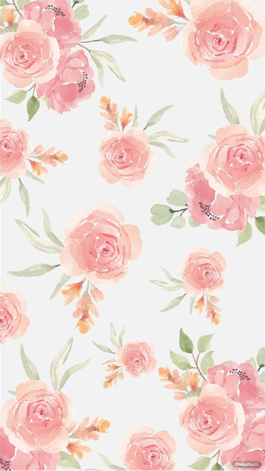blush pink, sage green, pale cream, HD Phone Wallpaper