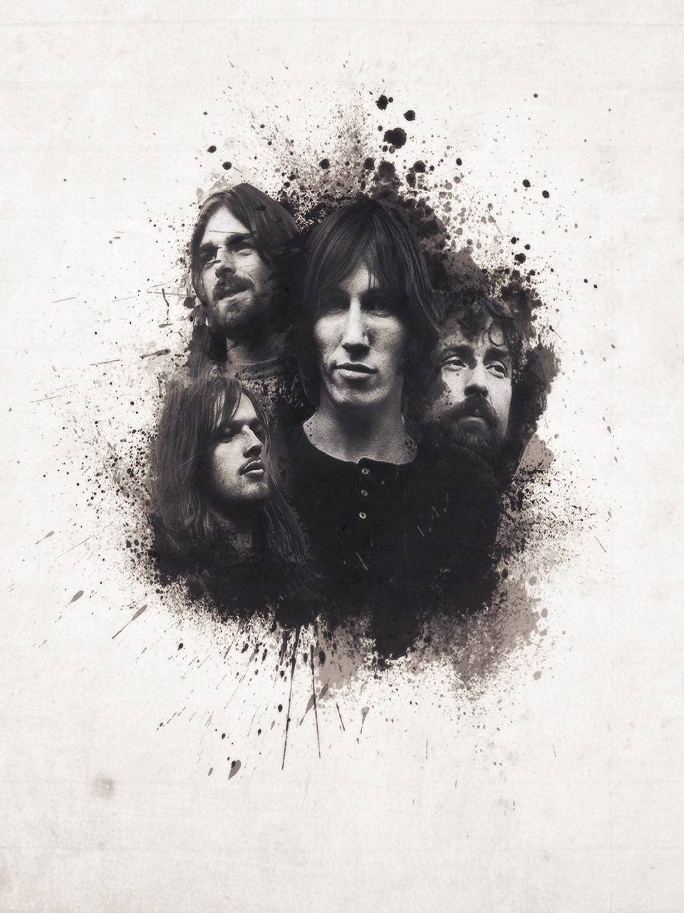 Pink Floyd, 4K, black aesthetic, HD Phone Wallpaper