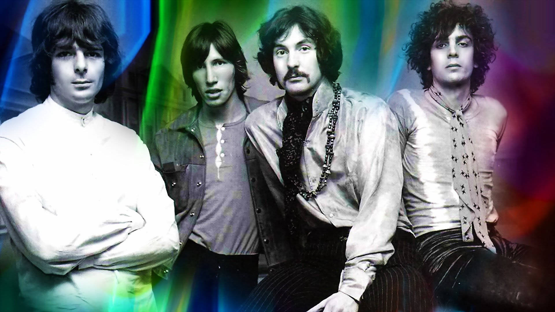 Pink Floyd, 4K, rainbow aesthetic, Full HD Desktop Wallpaper